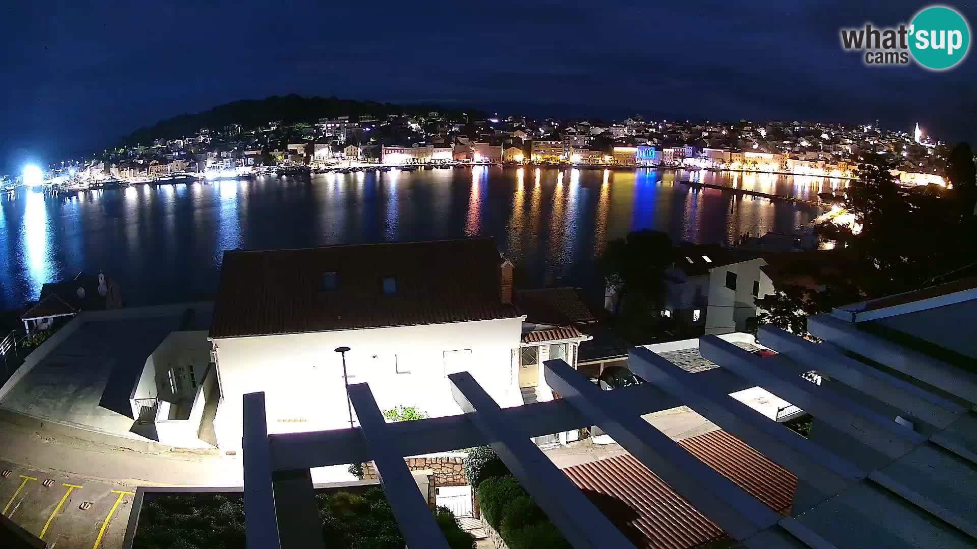 Spletna kamera Mali Lošinj Riva – gosti RR Apartment