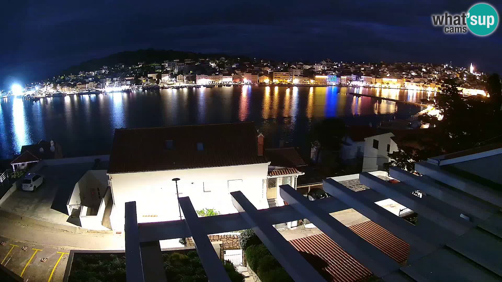 Spletna kamera Mali Lošinj Riva – gosti RR Apartment