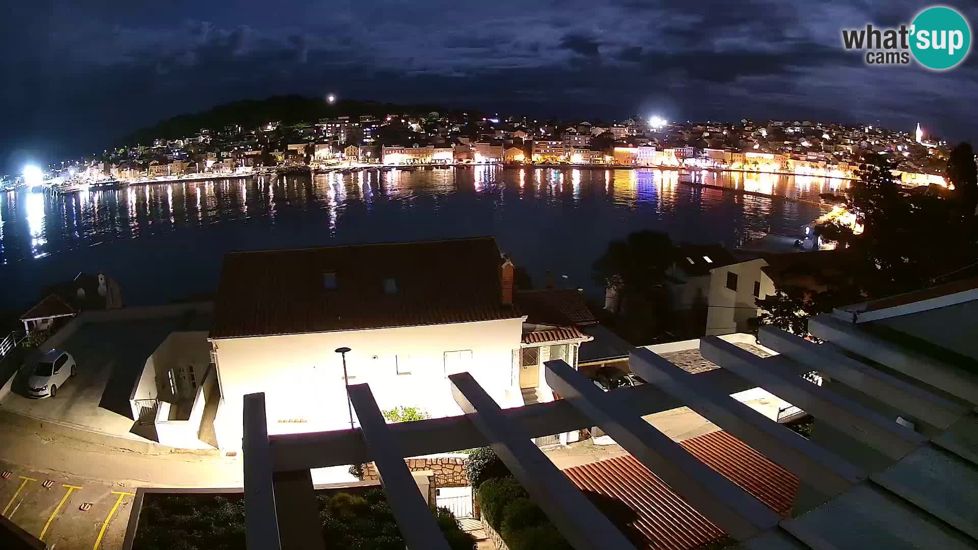 Spletna kamera Mali Lošinj Riva – gosti RR Apartment