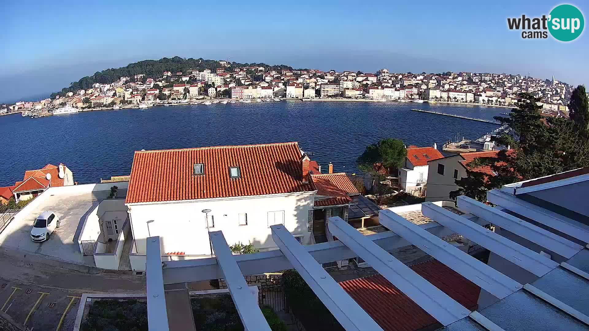 Spletna kamera Mali Lošinj Riva – gosti RR Apartment