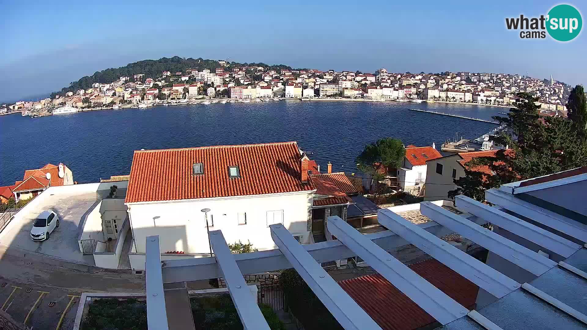 Spletna kamera Mali Lošinj Riva – gosti RR Apartment