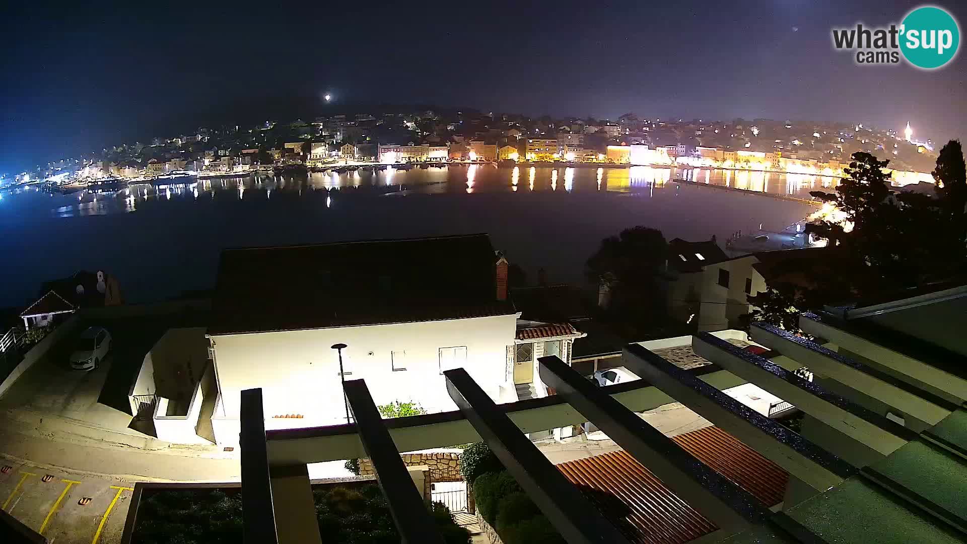 Spletna kamera Mali Lošinj Riva – gosti RR Apartment