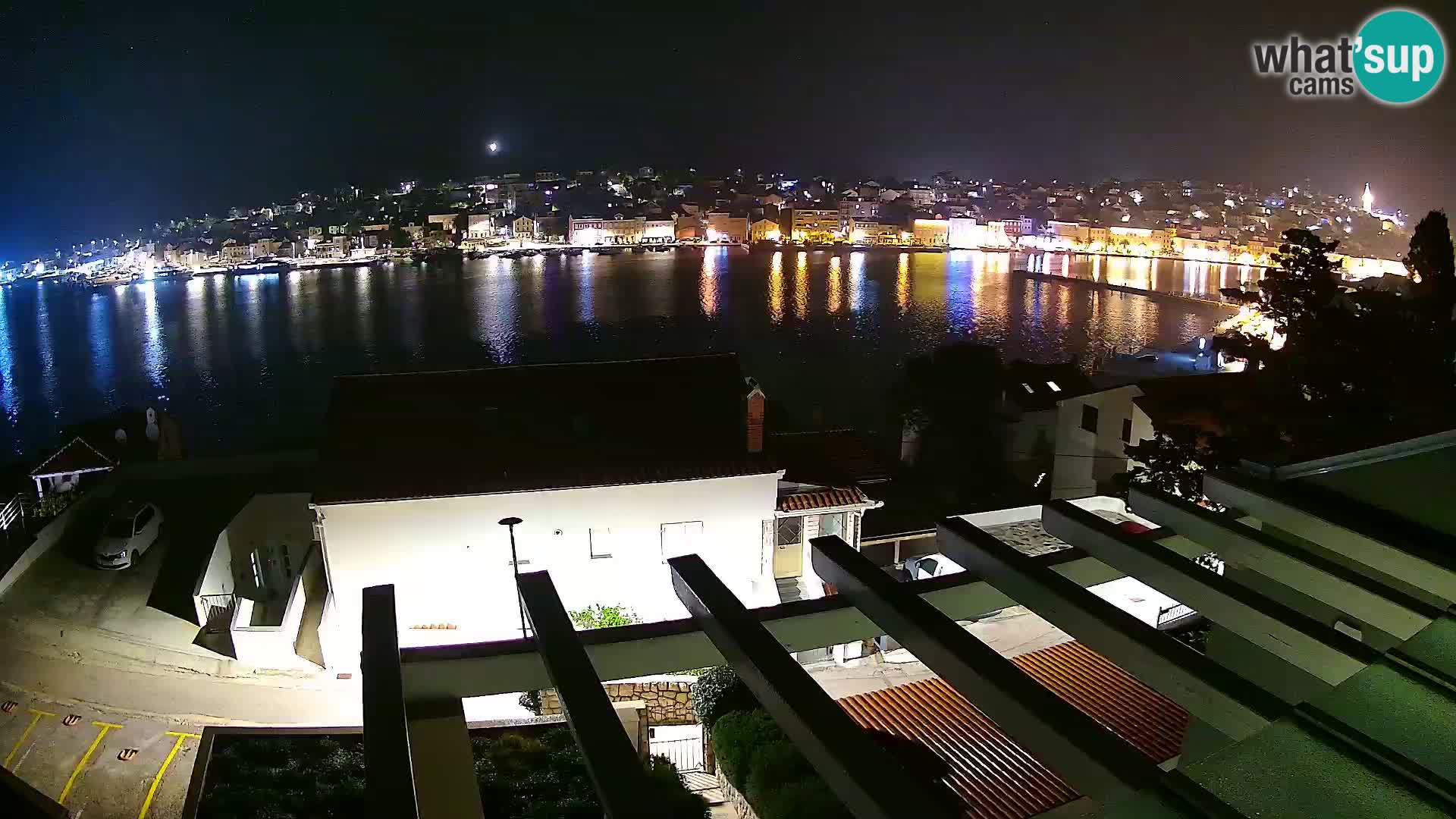 Spletna kamera Mali Lošinj Riva – gosti RR Apartment