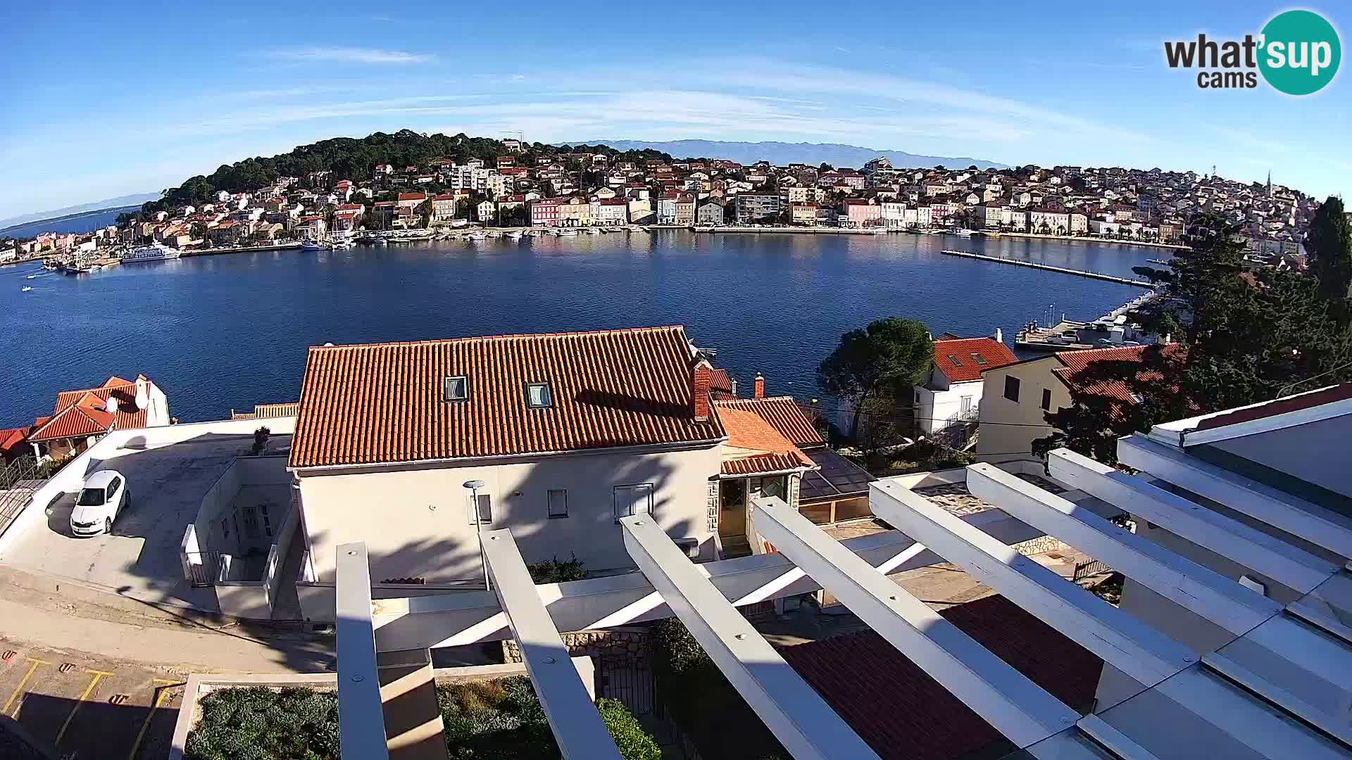 Spletna kamera Mali Lošinj Riva – gosti RR Apartment