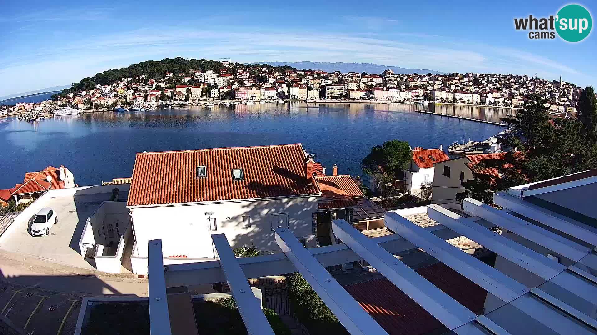 Spletna kamera Mali Lošinj Riva – gosti RR Apartment