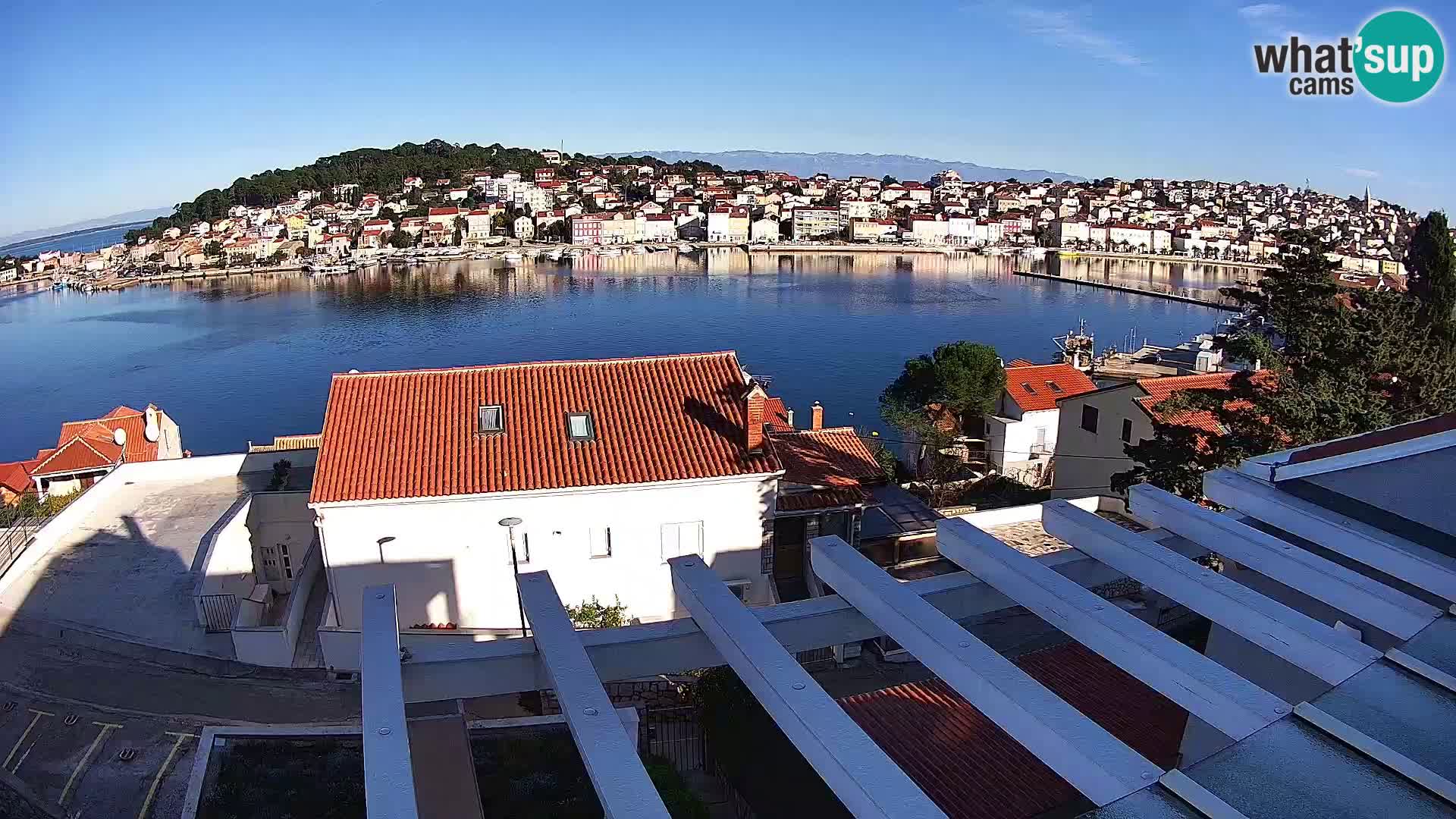 Spletna kamera Mali Lošinj Riva – gosti RR Apartment