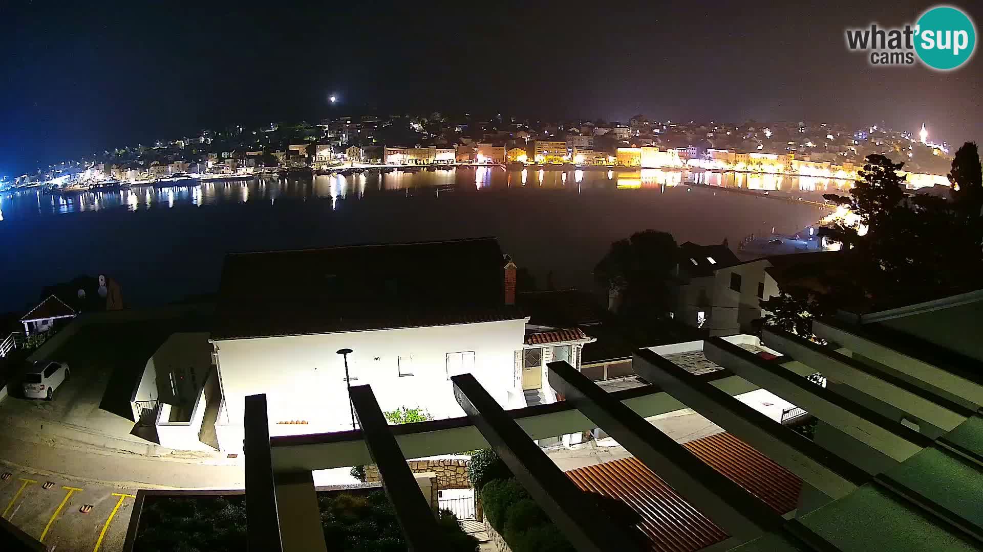 Spletna kamera Mali Lošinj Riva – gosti RR Apartment