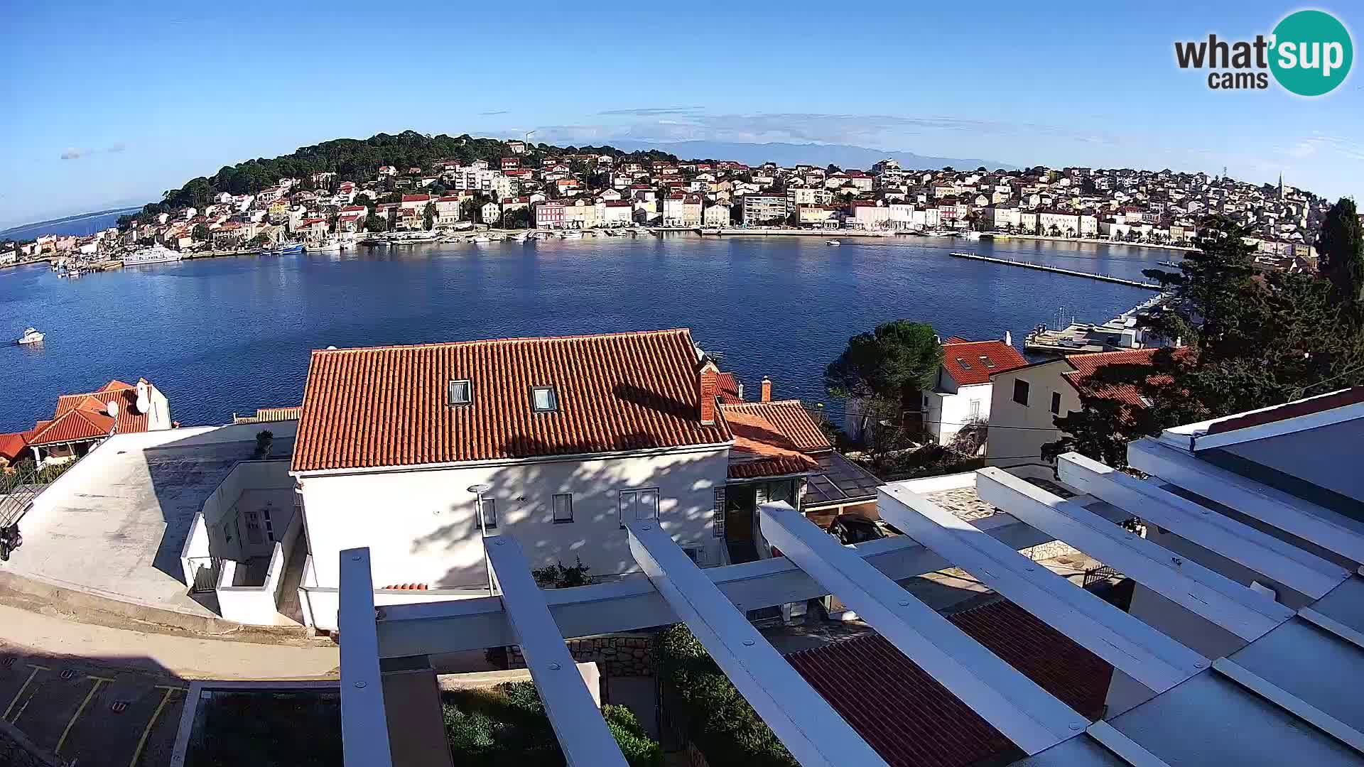 Spletna kamera Mali Lošinj Riva – gosti RR Apartment