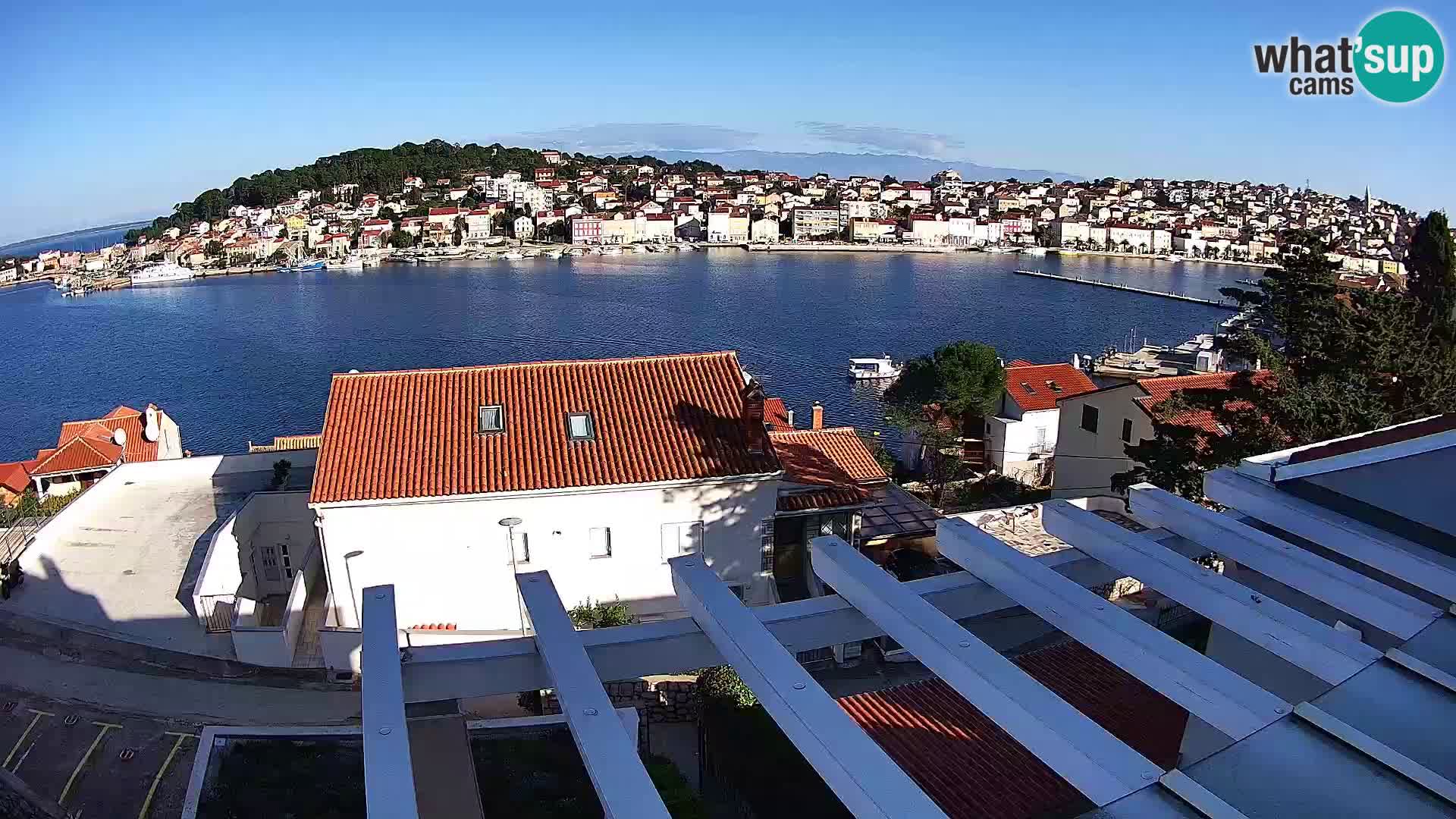 Spletna kamera Mali Lošinj Riva – gosti RR Apartment