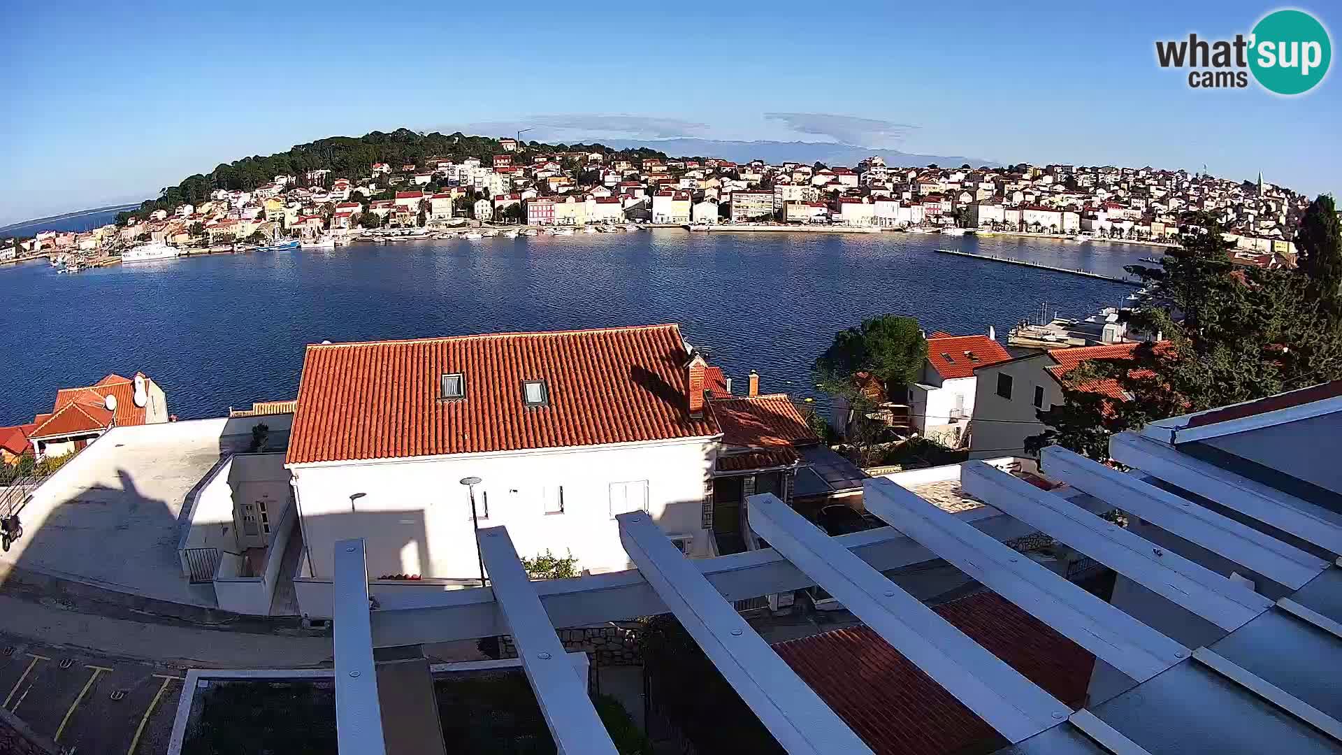 Spletna kamera Mali Lošinj Riva – gosti RR Apartment