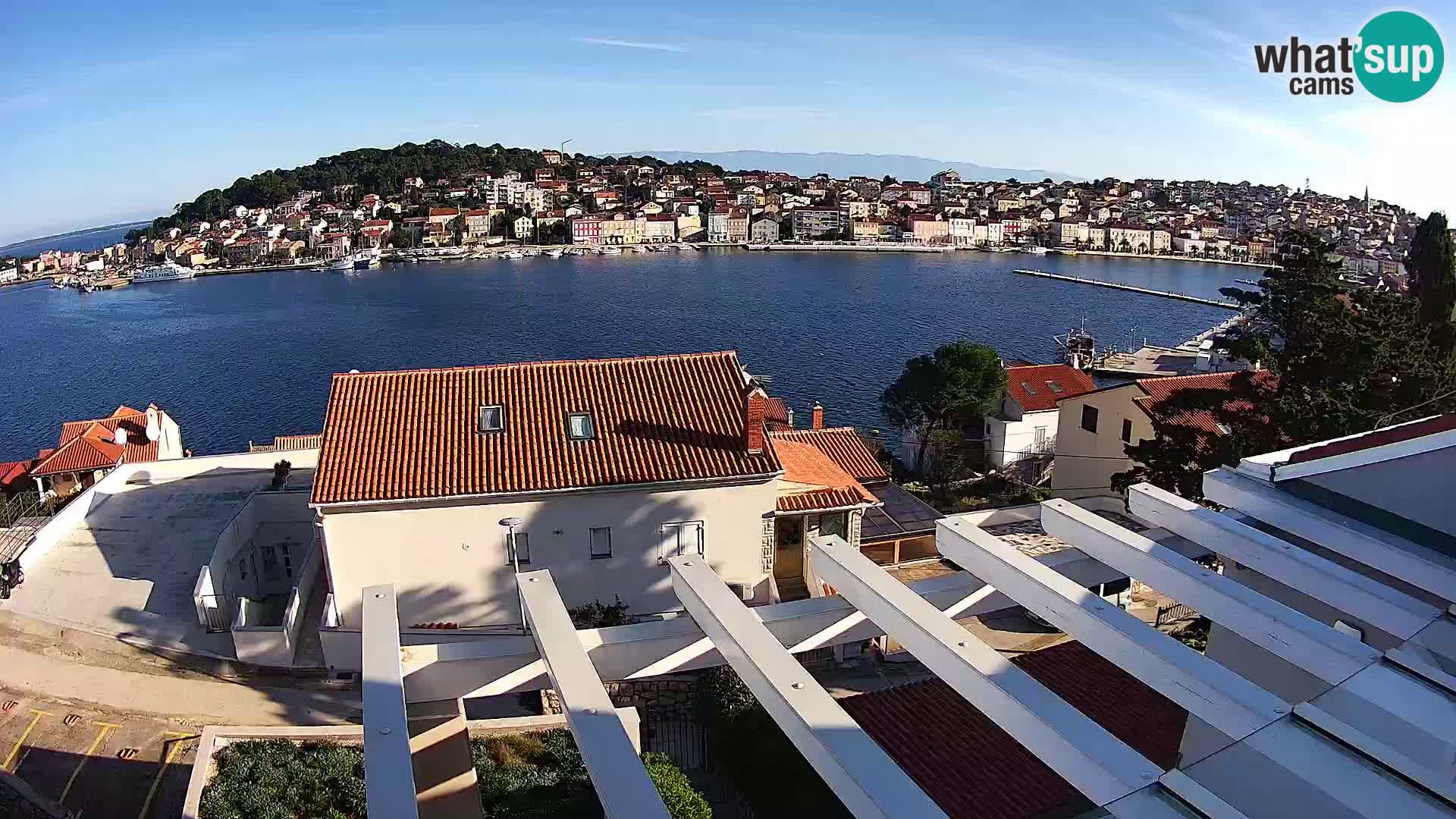 Spletna kamera Mali Lošinj Riva – gosti RR Apartment