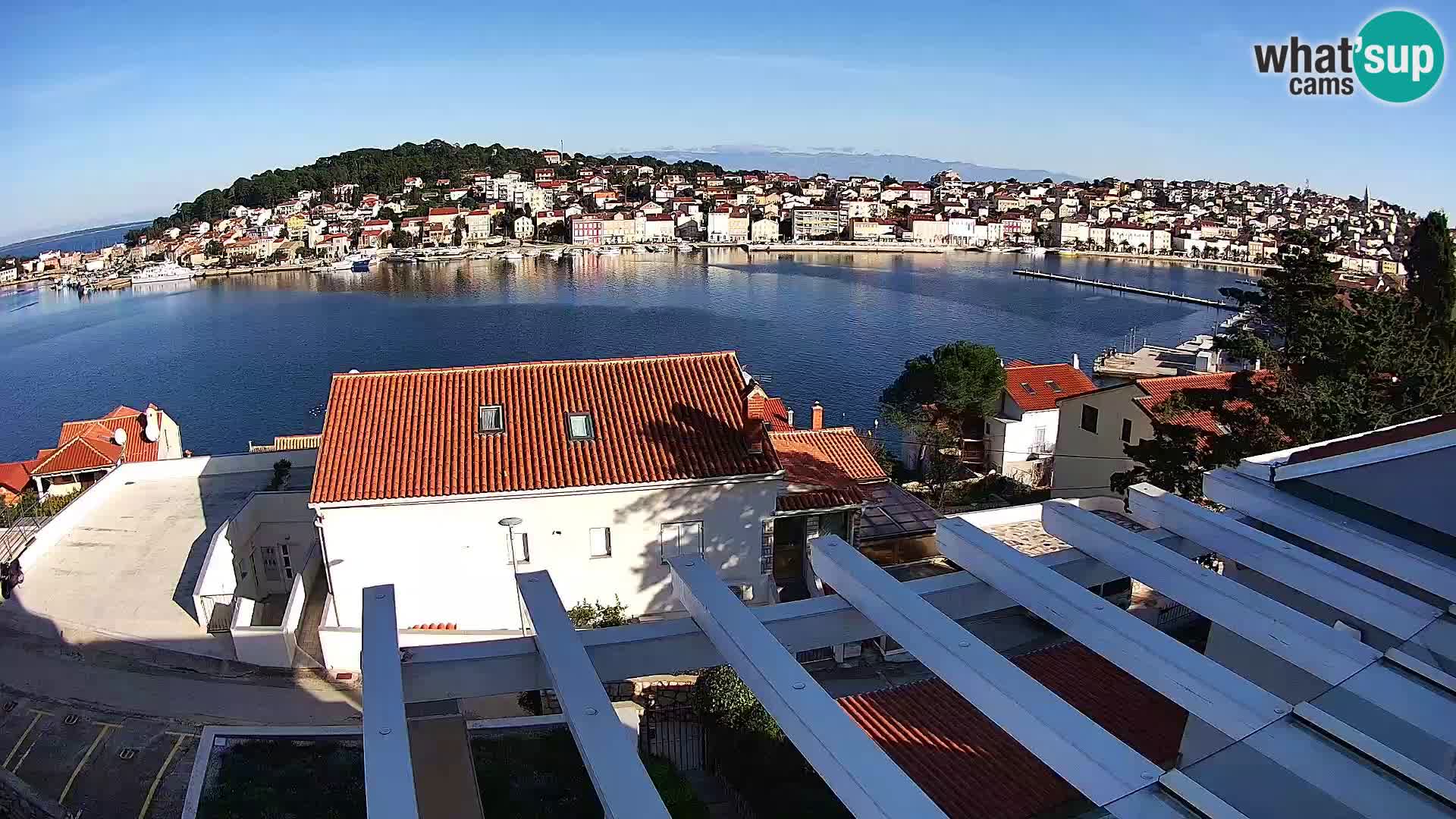 Spletna kamera Mali Lošinj Riva – gosti RR Apartment