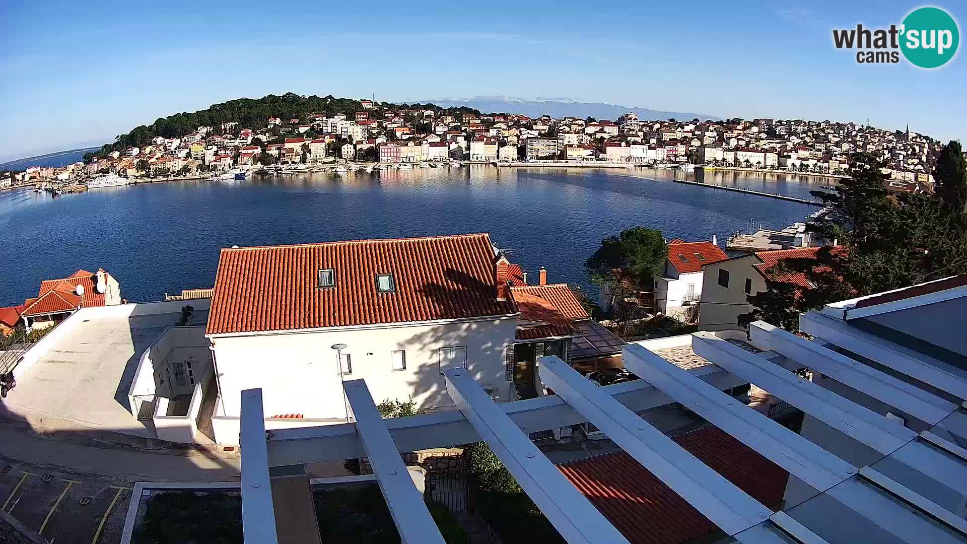 Spletna kamera Mali Lošinj Riva – gosti RR Apartment