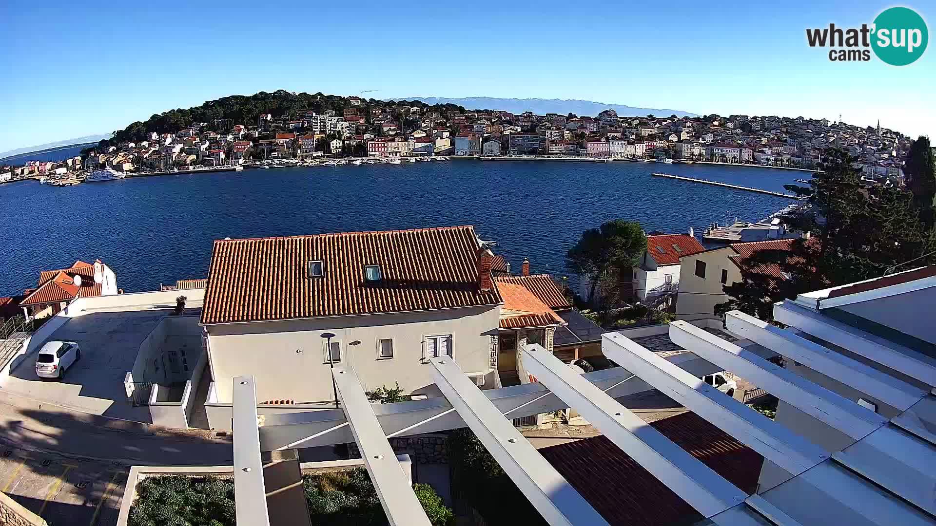Spletna kamera Mali Lošinj Riva – gosti RR Apartment