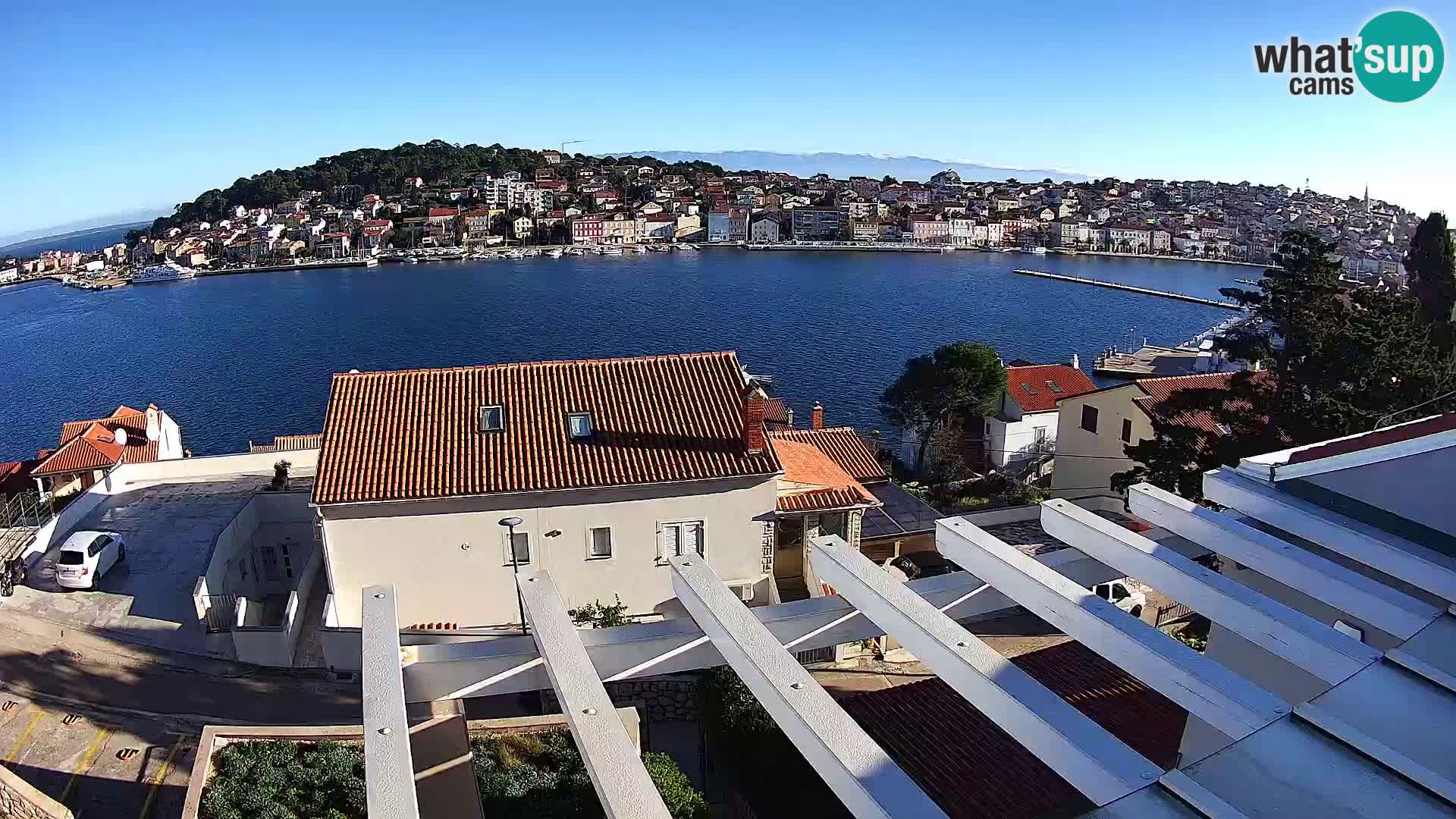 Spletna kamera Mali Lošinj Riva – gosti RR Apartment