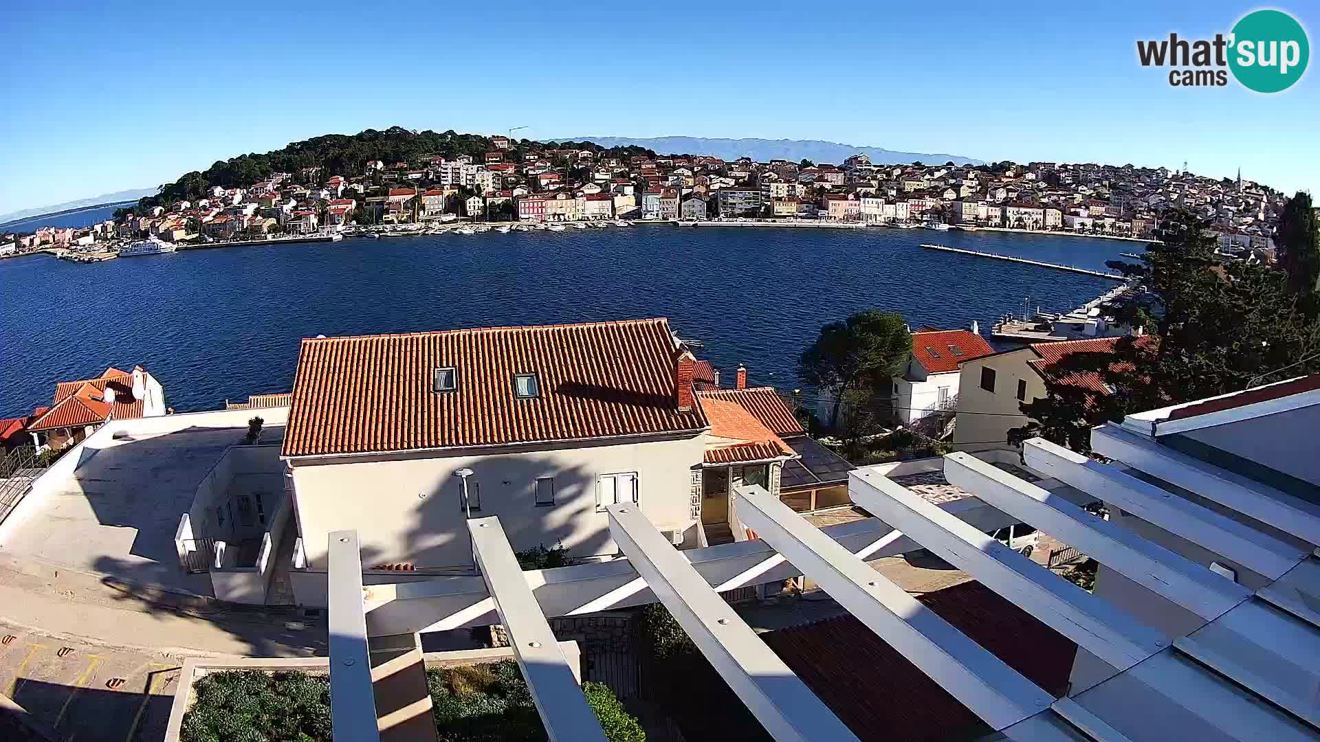 Spletna kamera Mali Lošinj Riva – gosti RR Apartment