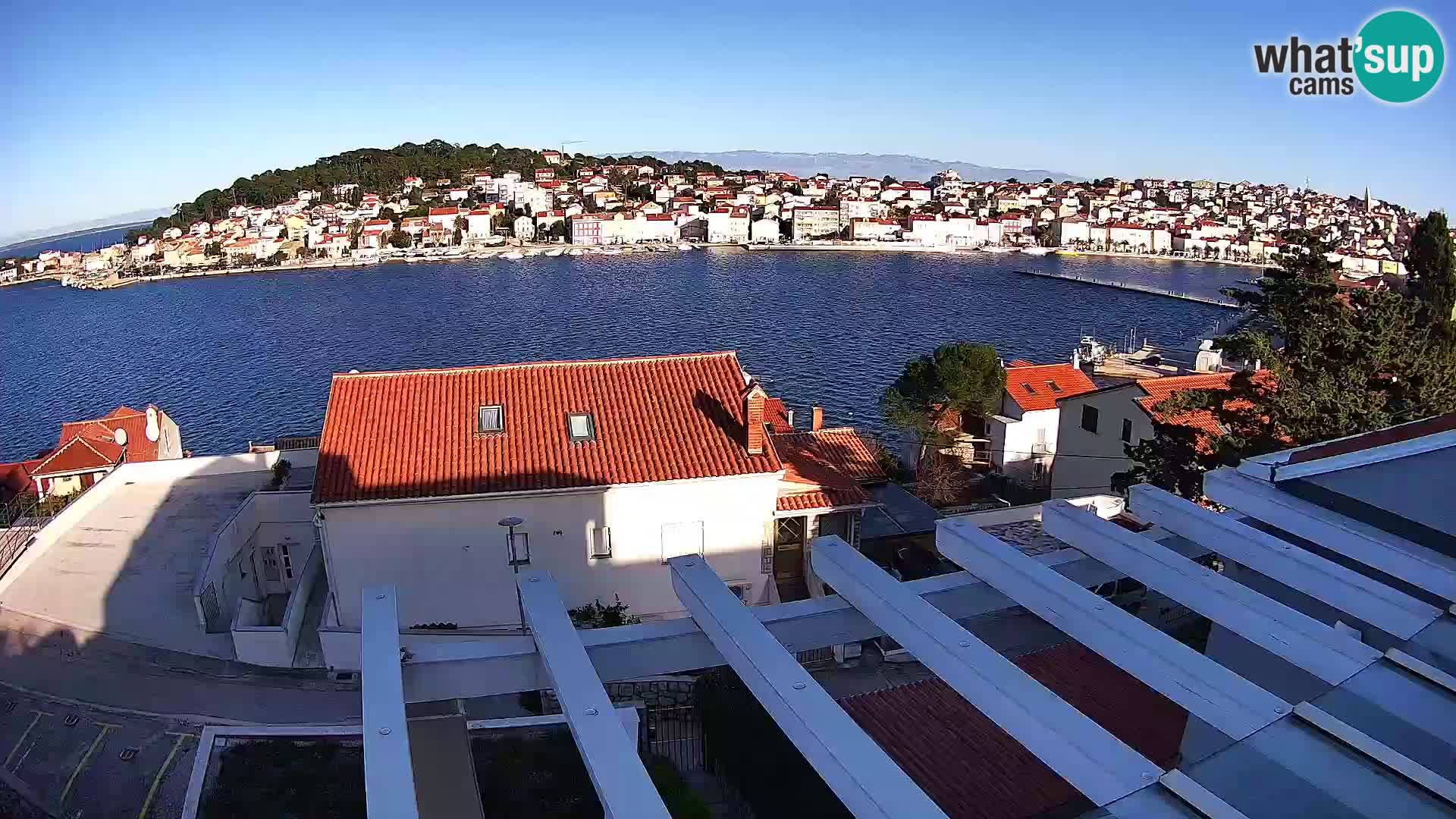 Spletna kamera Mali Lošinj Riva – gosti RR Apartment