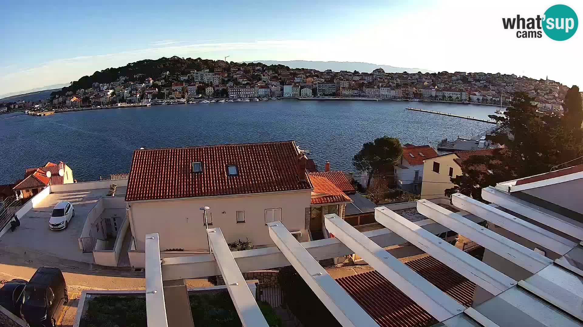 Spletna kamera Mali Lošinj Riva – gosti RR Apartment