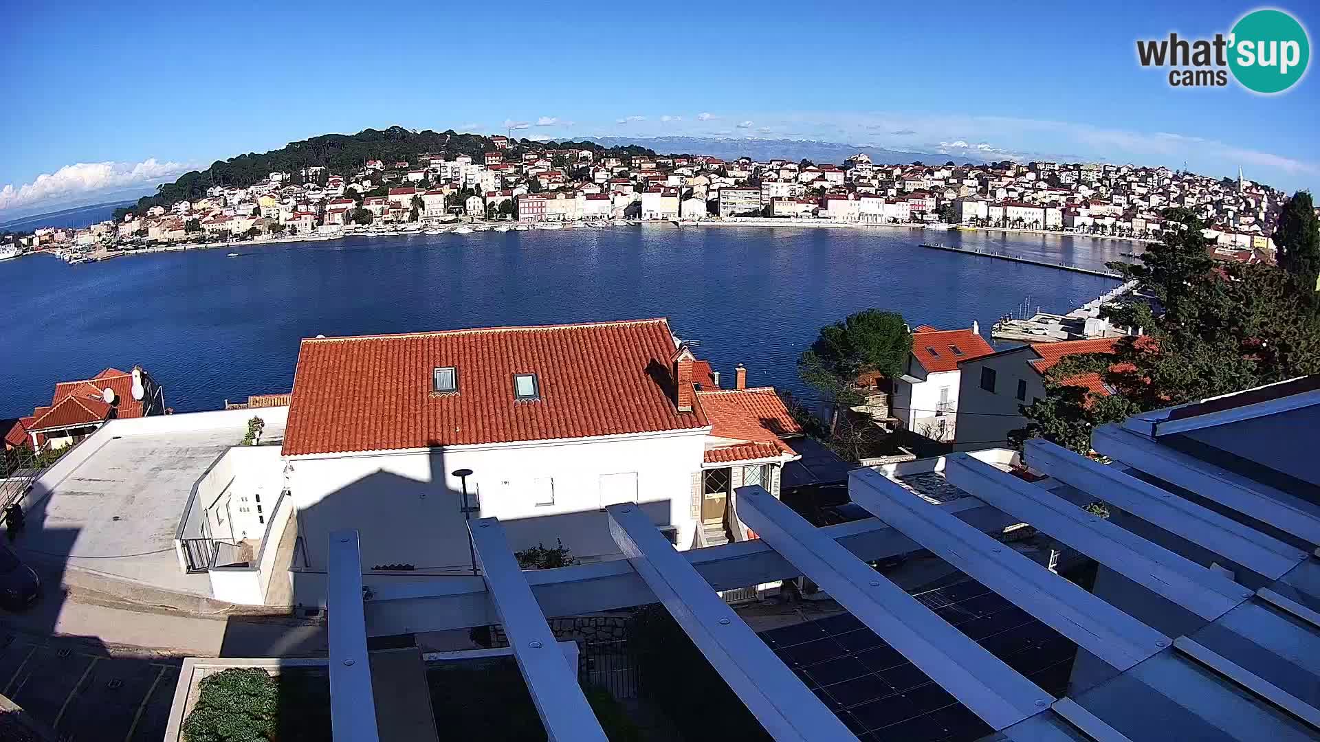 Spletna kamera Mali Lošinj Riva – gosti RR Apartment