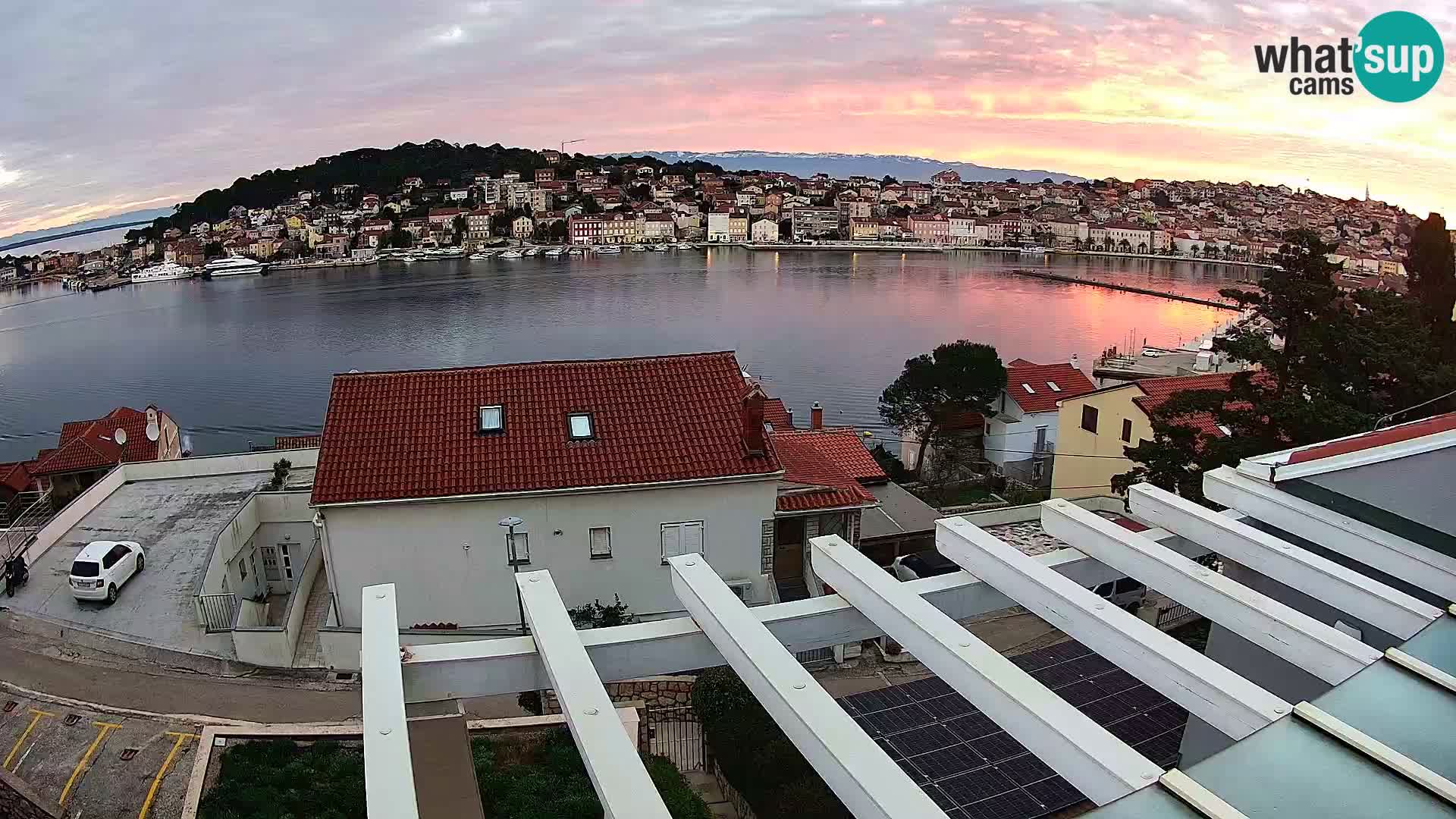 Spletna kamera Mali Lošinj Riva – gosti RR Apartment