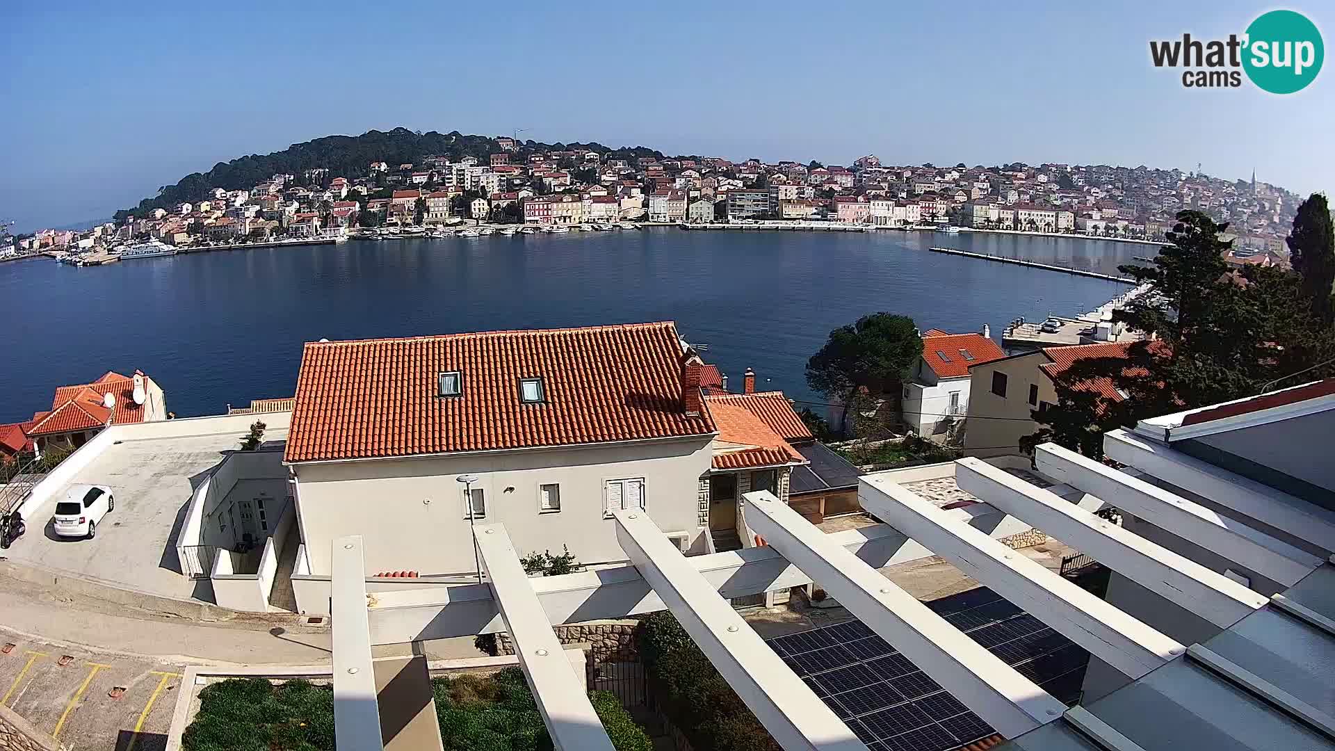 Spletna kamera Mali Lošinj Riva – gosti RR Apartment