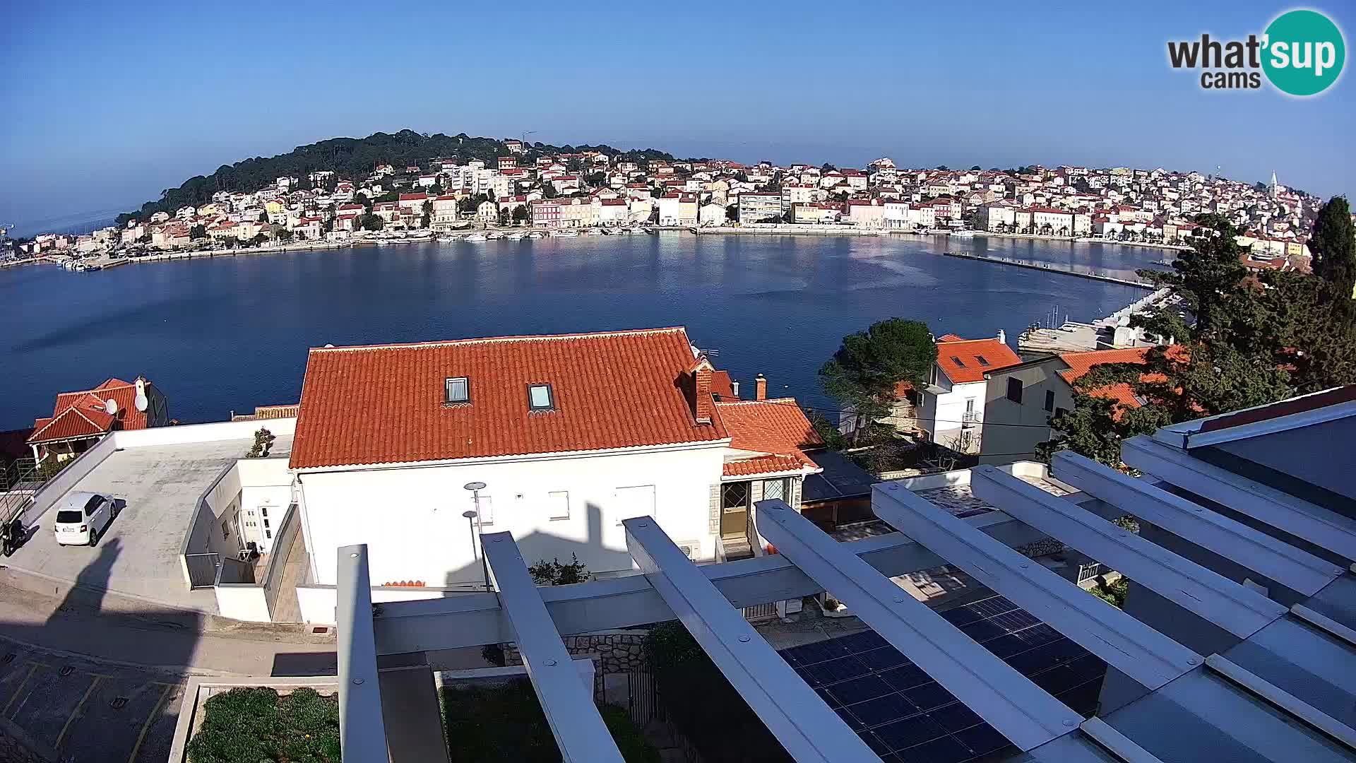 Spletna kamera Mali Lošinj Riva – gosti RR Apartment