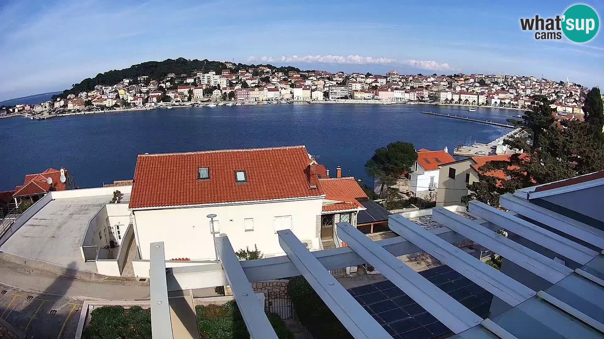 Spletna kamera Mali Lošinj Riva – gosti RR Apartment