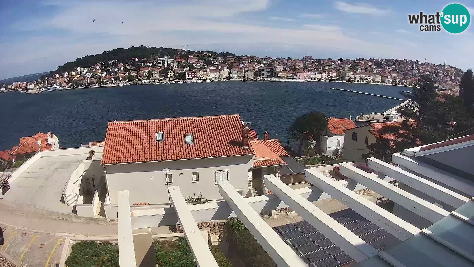 Spletna kamera Mali Lošinj Riva – gosti RR Apartment