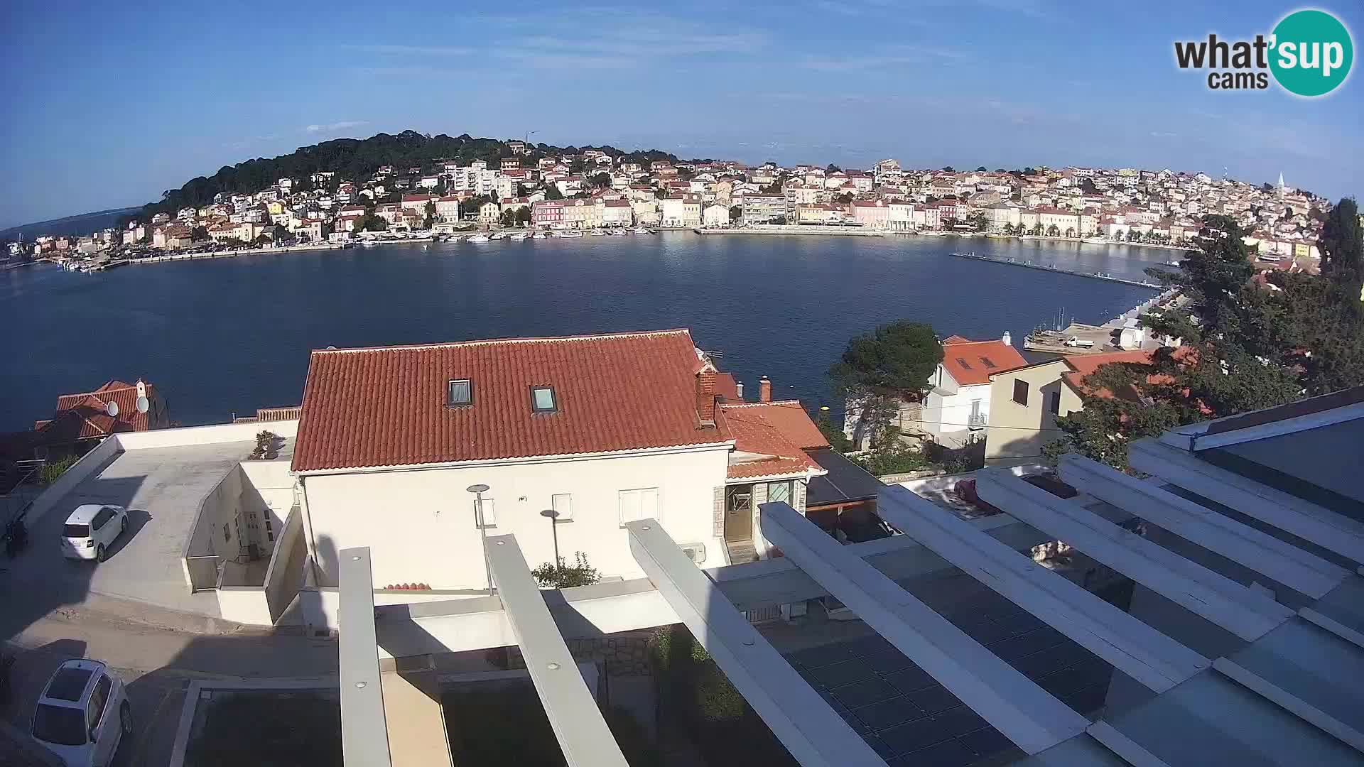 Spletna kamera Mali Lošinj Riva – gosti RR Apartment