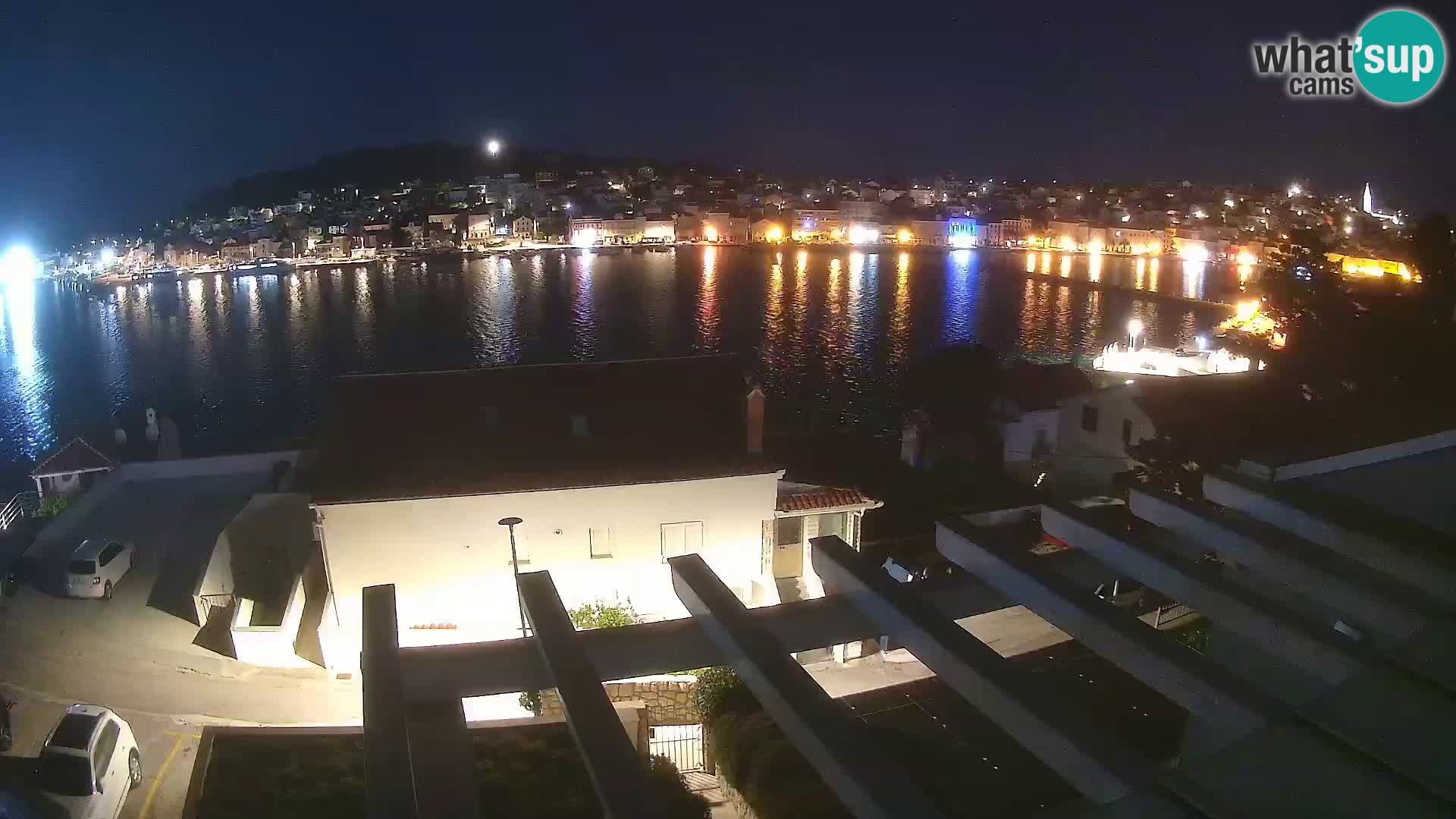 Spletna kamera Mali Lošinj Riva – gosti RR Apartment