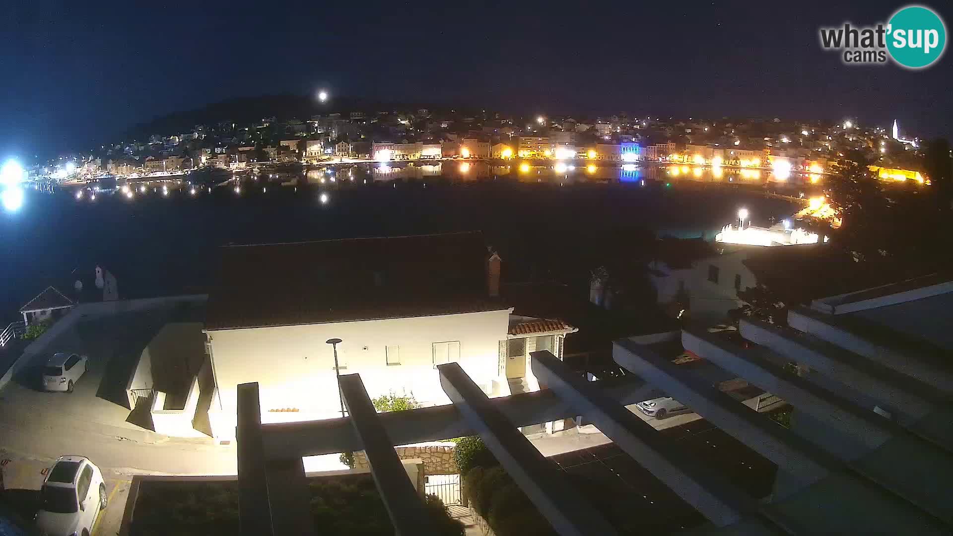 Spletna kamera Mali Lošinj Riva – gosti RR Apartment