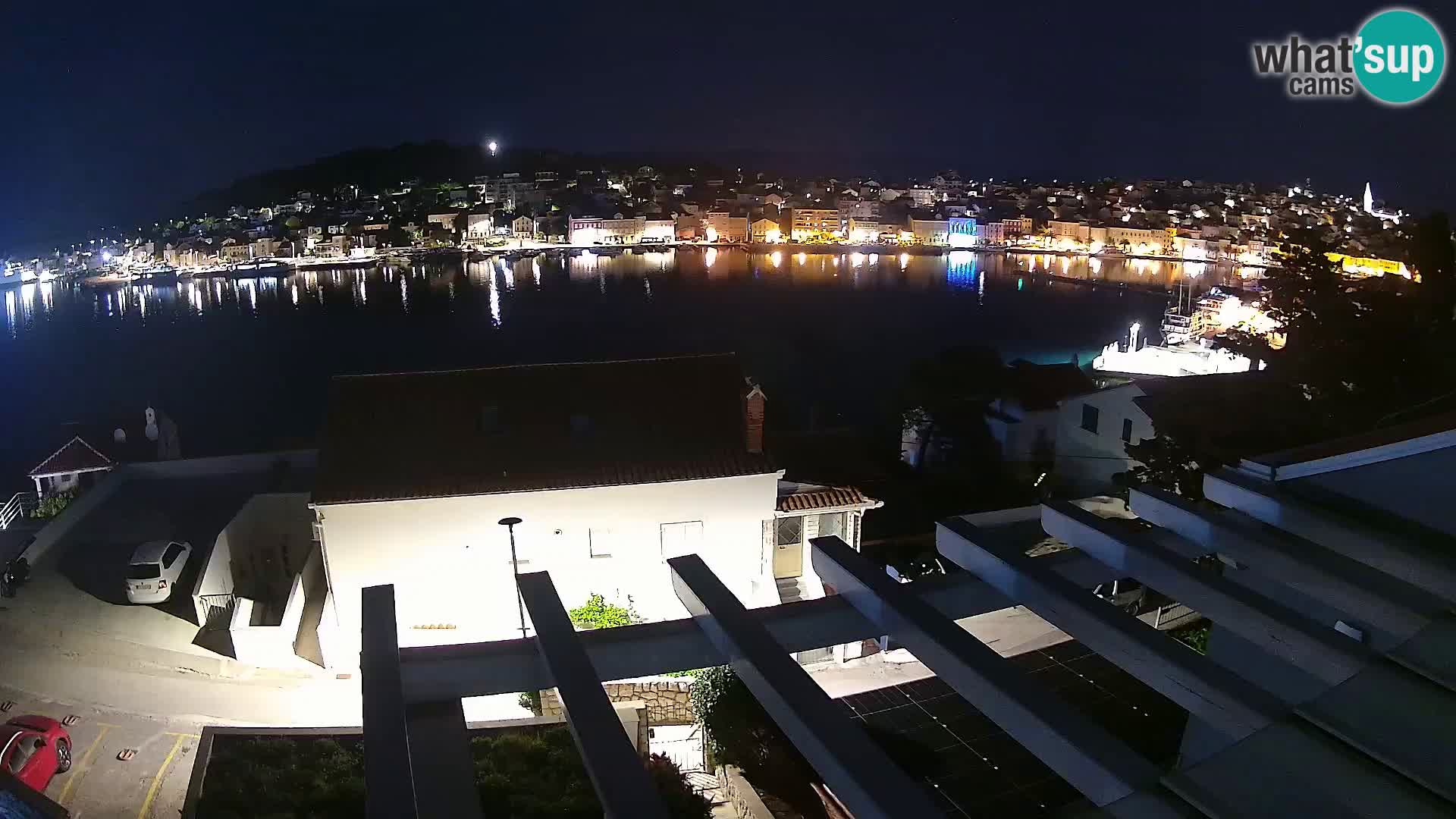 Spletna kamera Mali Lošinj Riva – gosti RR Apartment