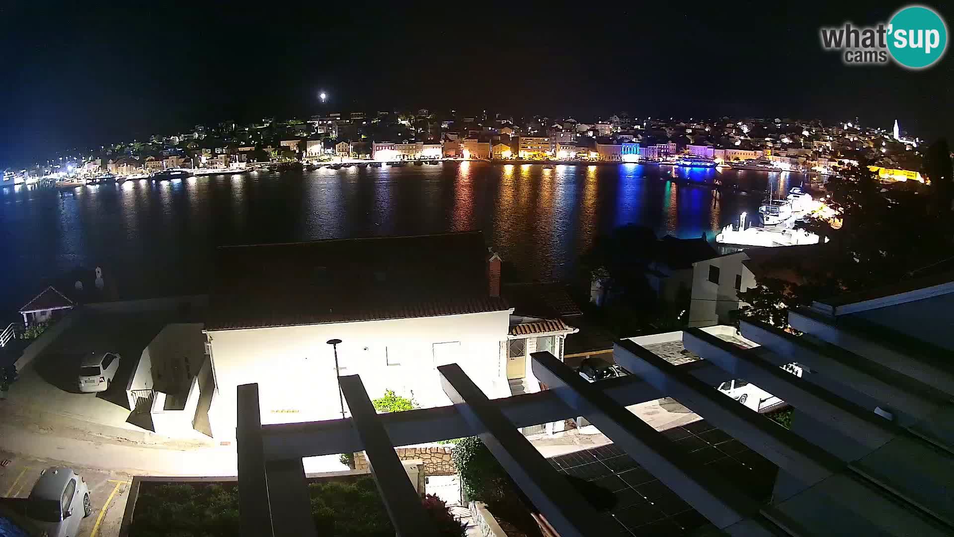 Spletna kamera Mali Lošinj Riva – gosti RR Apartment
