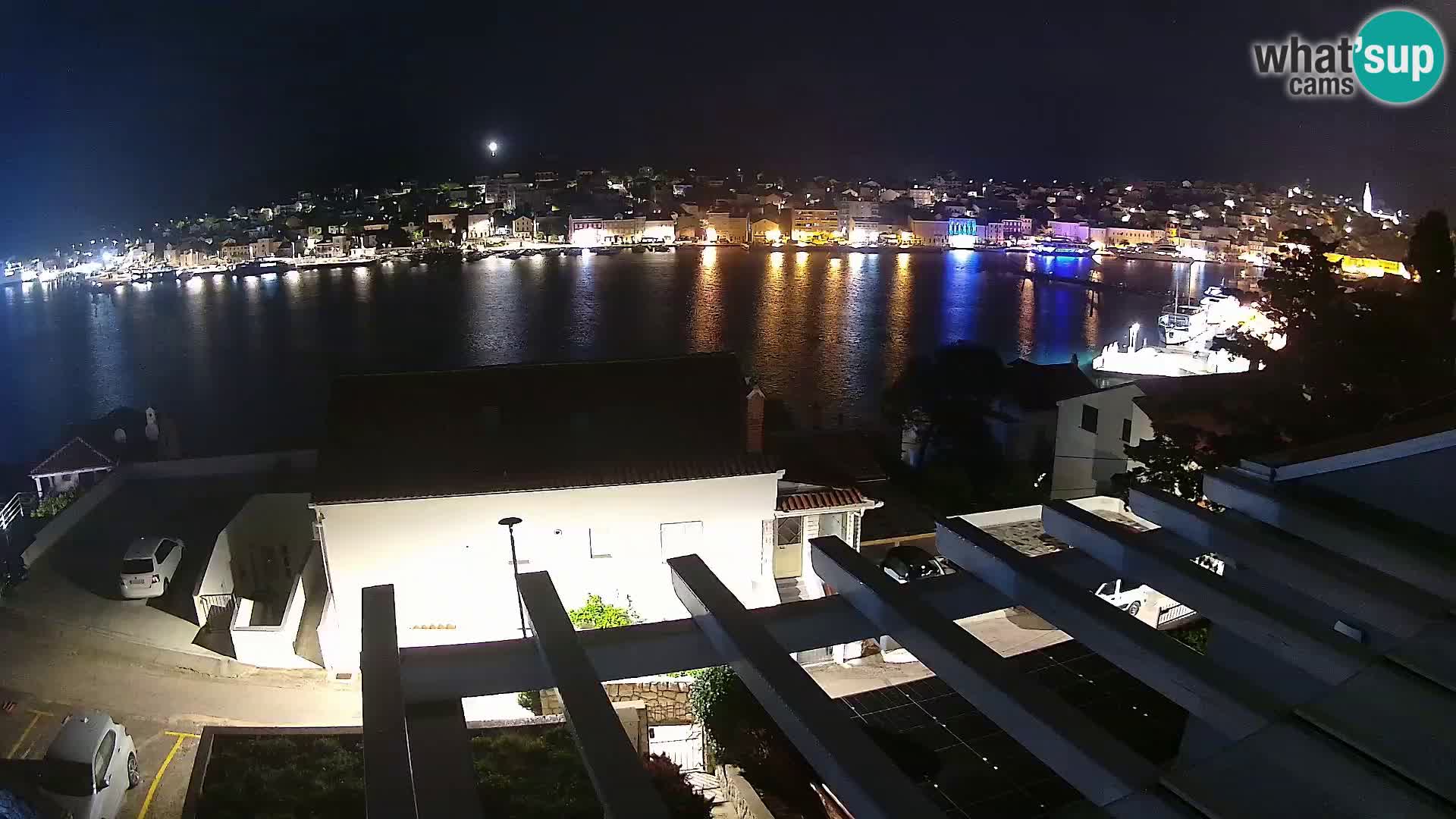 Spletna kamera Mali Lošinj Riva – gosti RR Apartment