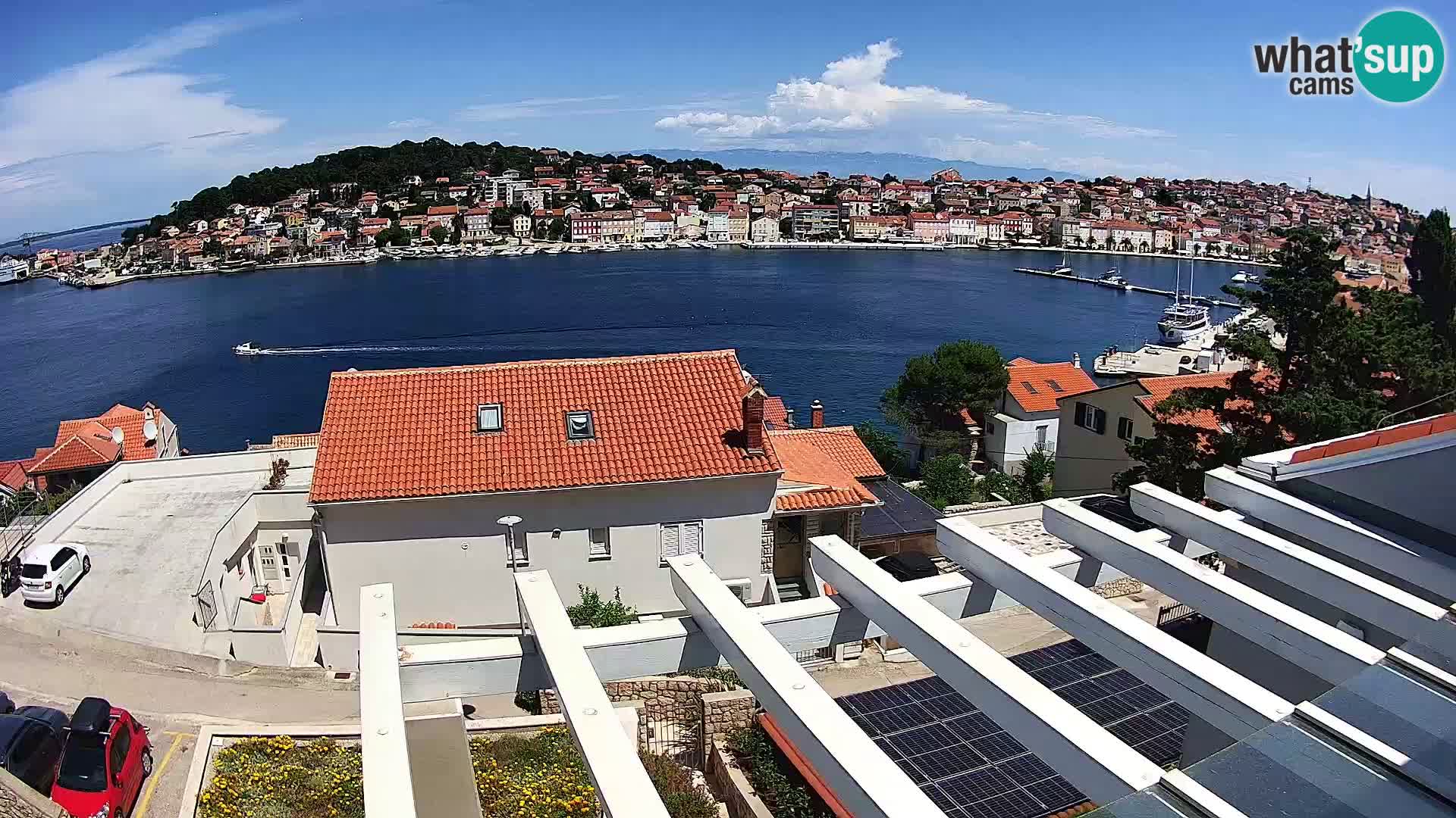 Spletna kamera Mali Lošinj Riva – gosti RR Apartment