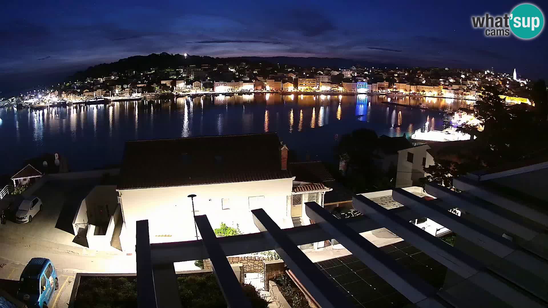 Spletna kamera Mali Lošinj Riva – gosti RR Apartment