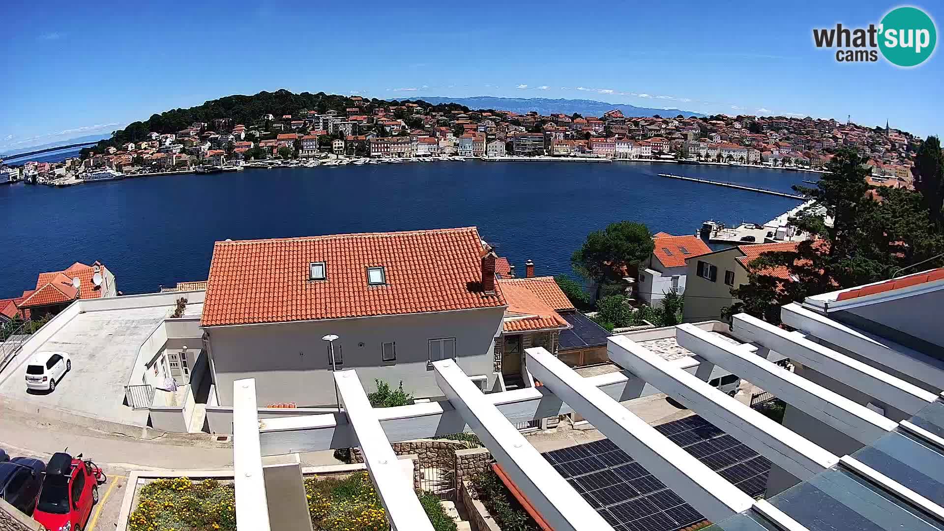 Spletna kamera Mali Lošinj Riva – gosti RR Apartment