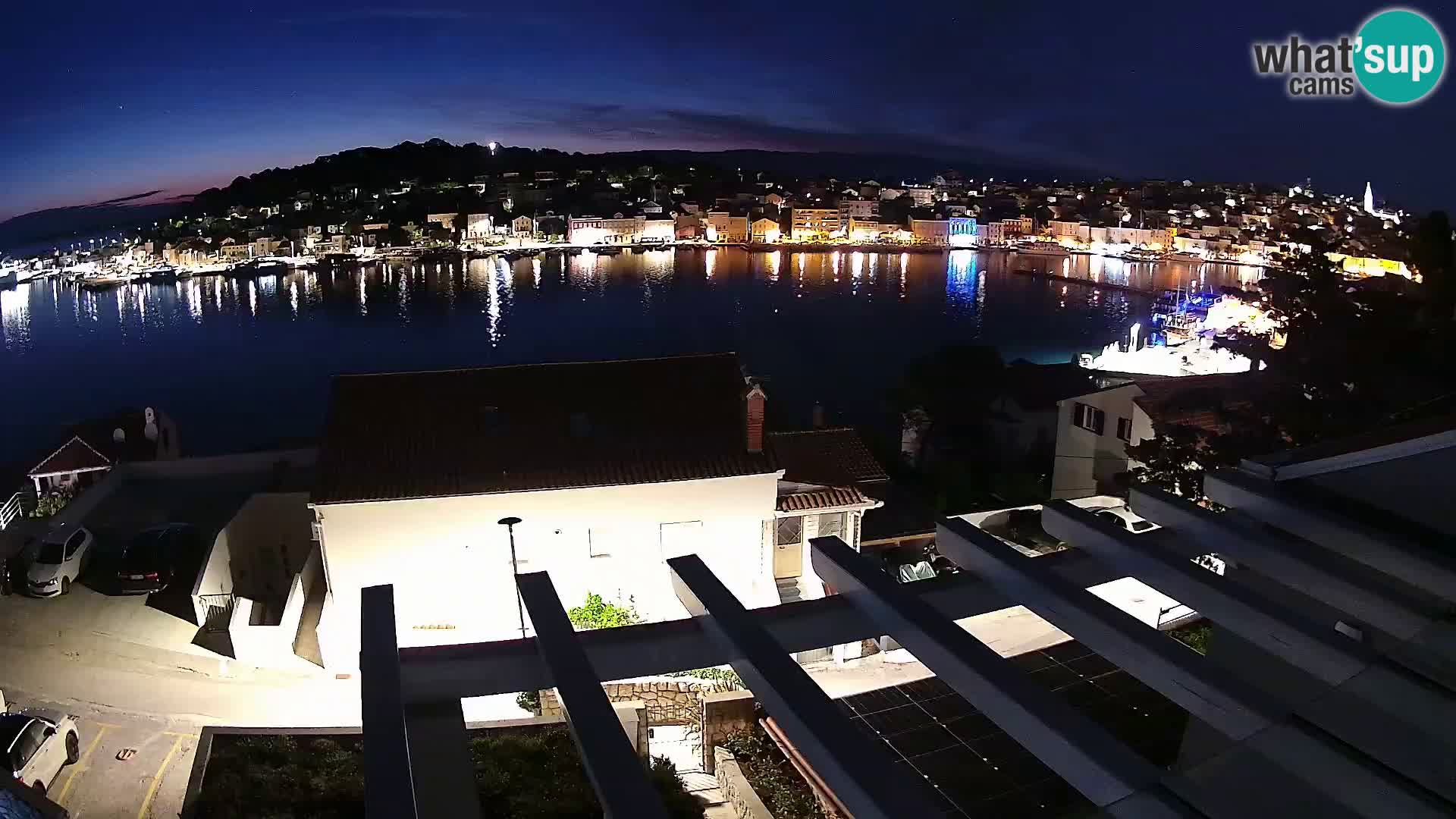 Spletna kamera Mali Lošinj Riva – gosti RR Apartment