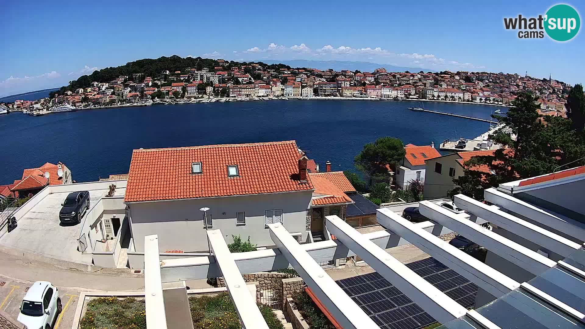 Spletna kamera Mali Lošinj Riva – gosti RR Apartment