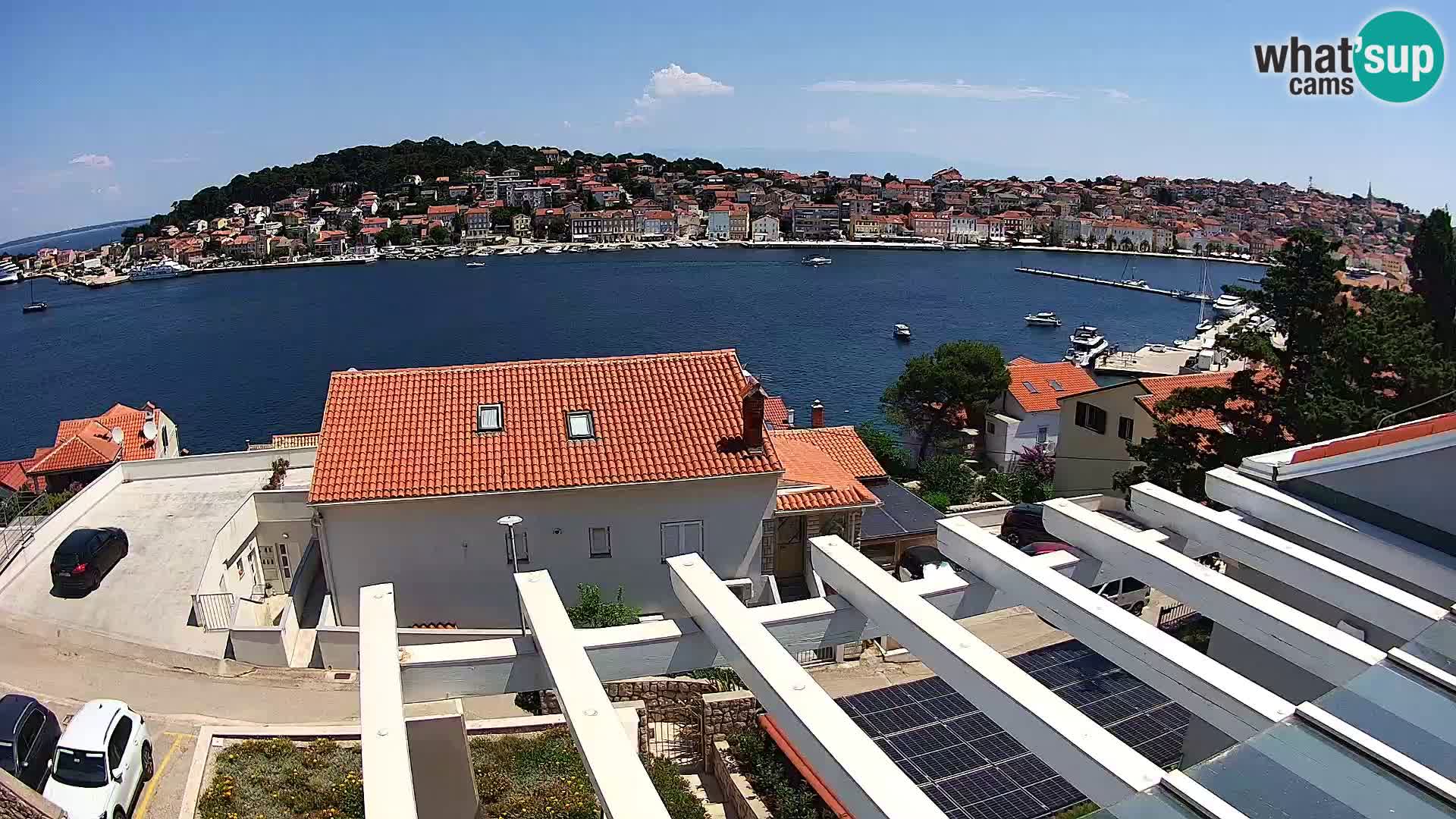 Spletna kamera Mali Lošinj Riva – gosti RR Apartment
