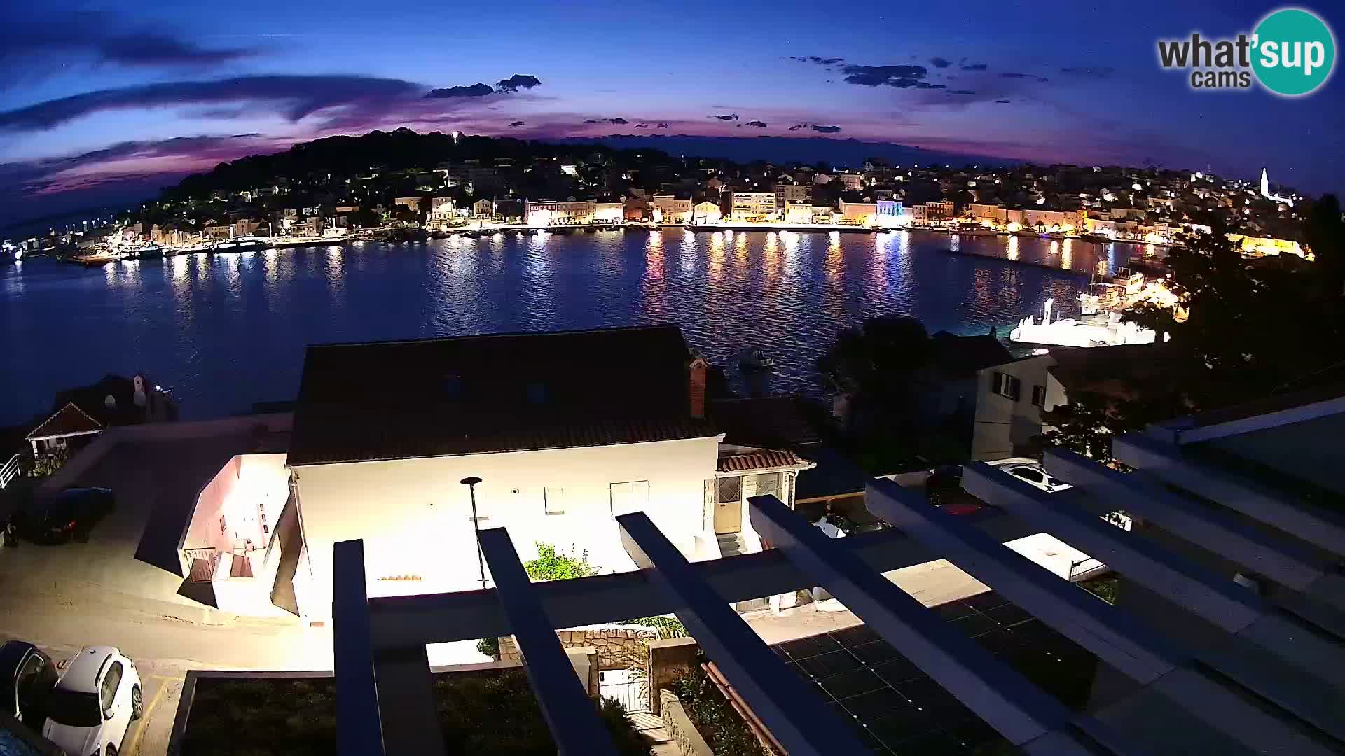 Spletna kamera Mali Lošinj Riva – gosti RR Apartment