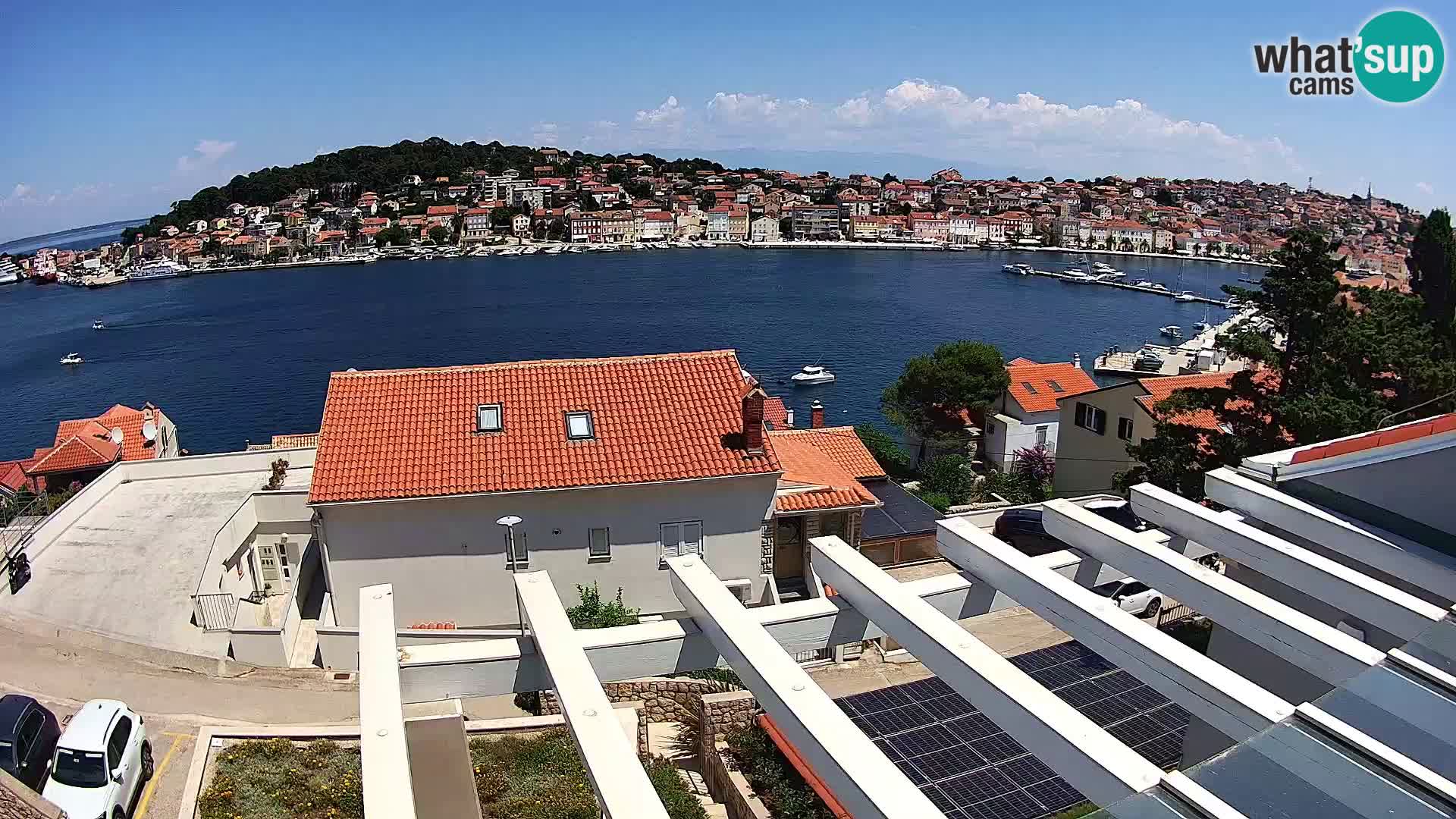 Spletna kamera Mali Lošinj Riva – gosti RR Apartment