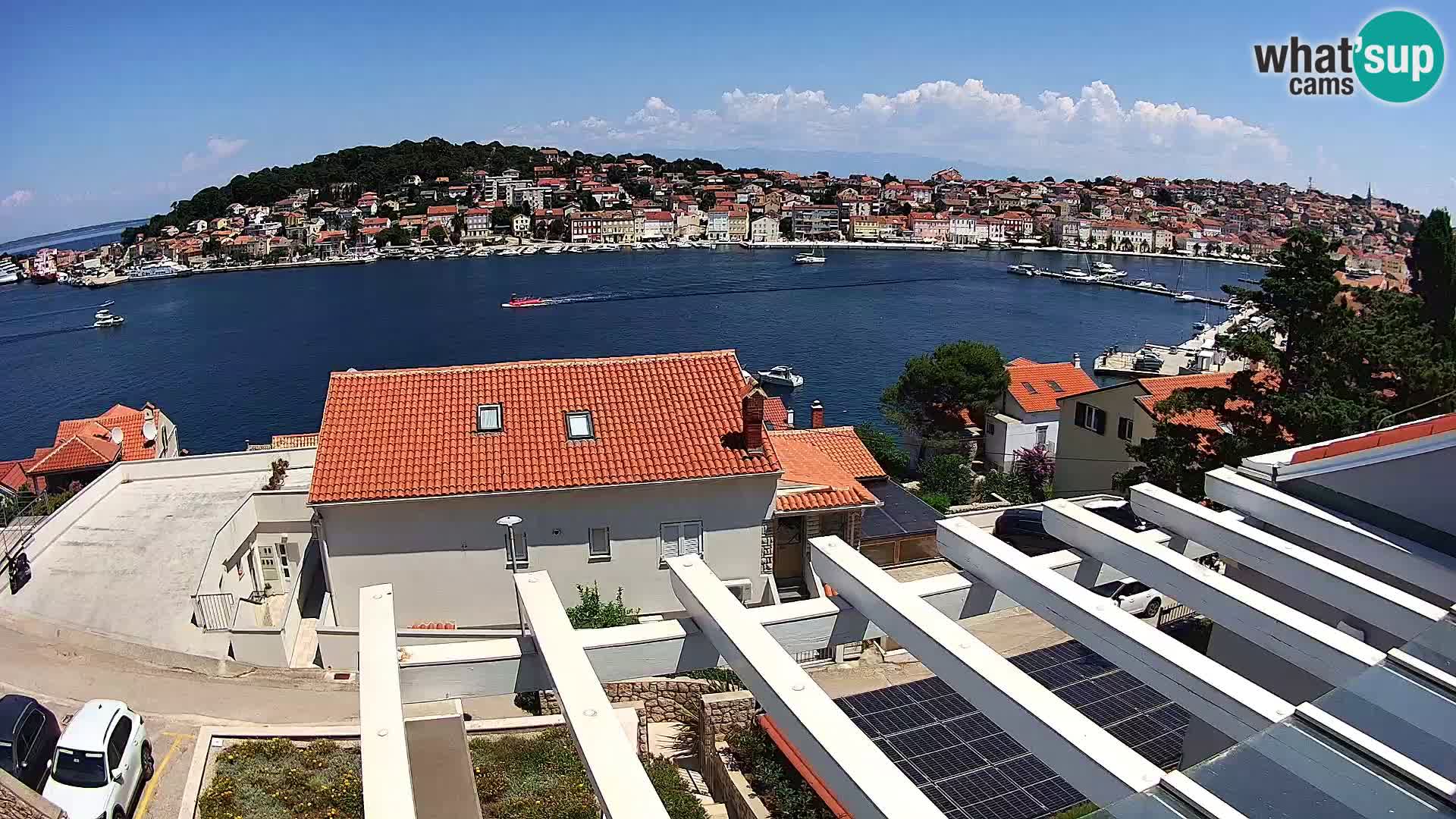 Spletna kamera Mali Lošinj Riva – gosti RR Apartment