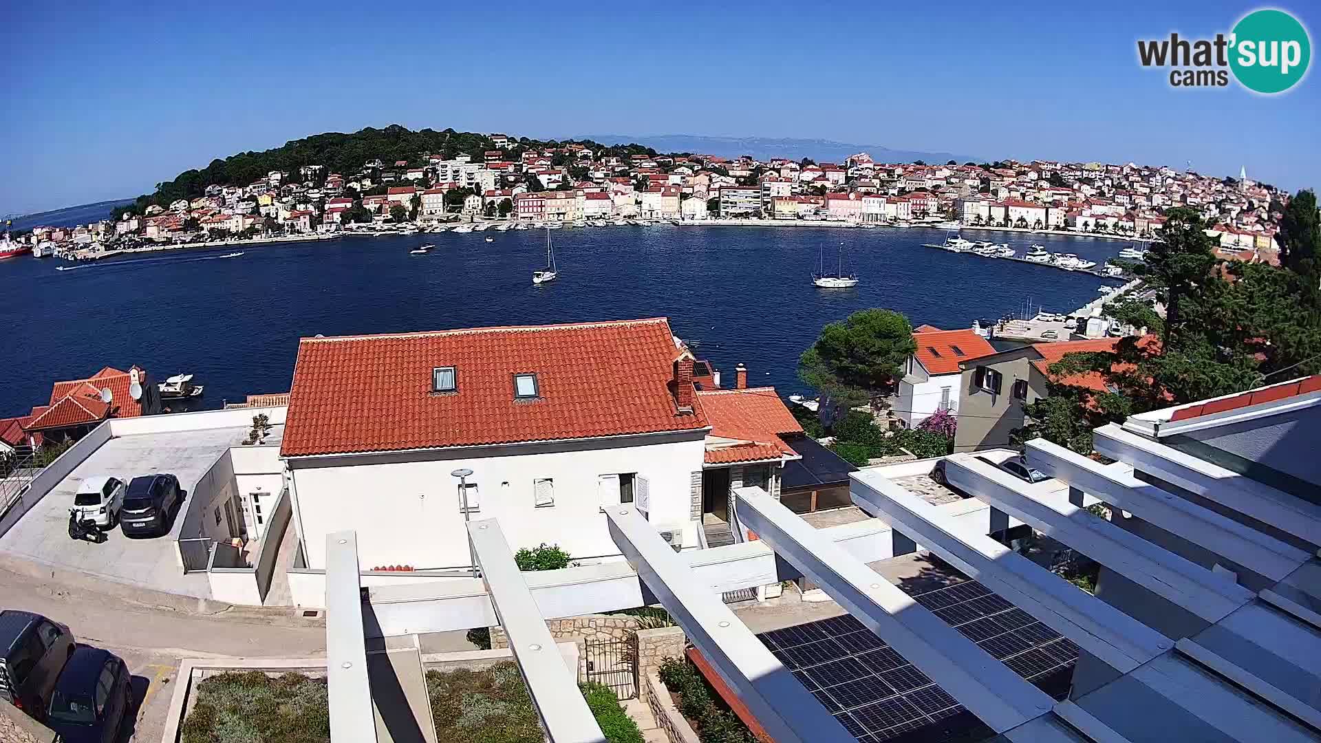 Spletna kamera Mali Lošinj Riva – gosti RR Apartment