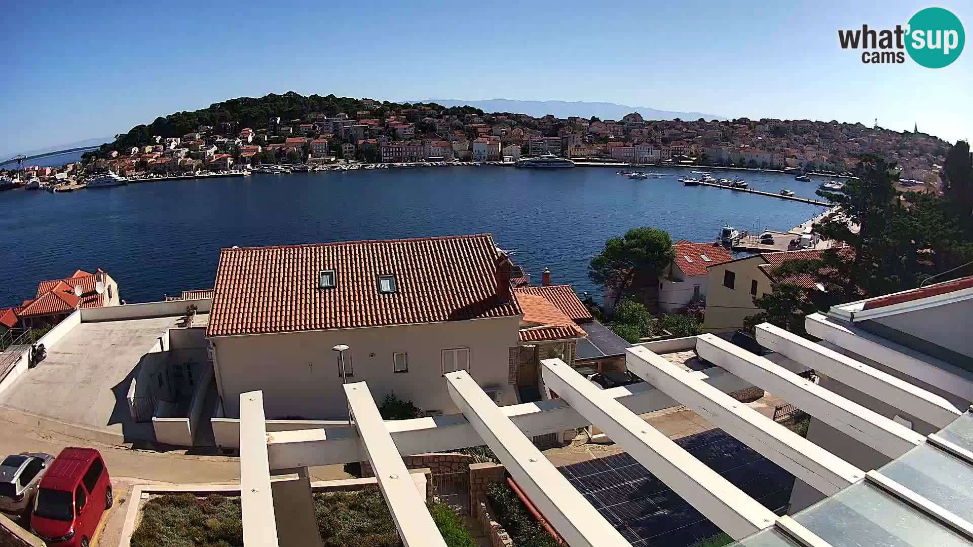 Spletna kamera Mali Lošinj Riva – gosti RR Apartment