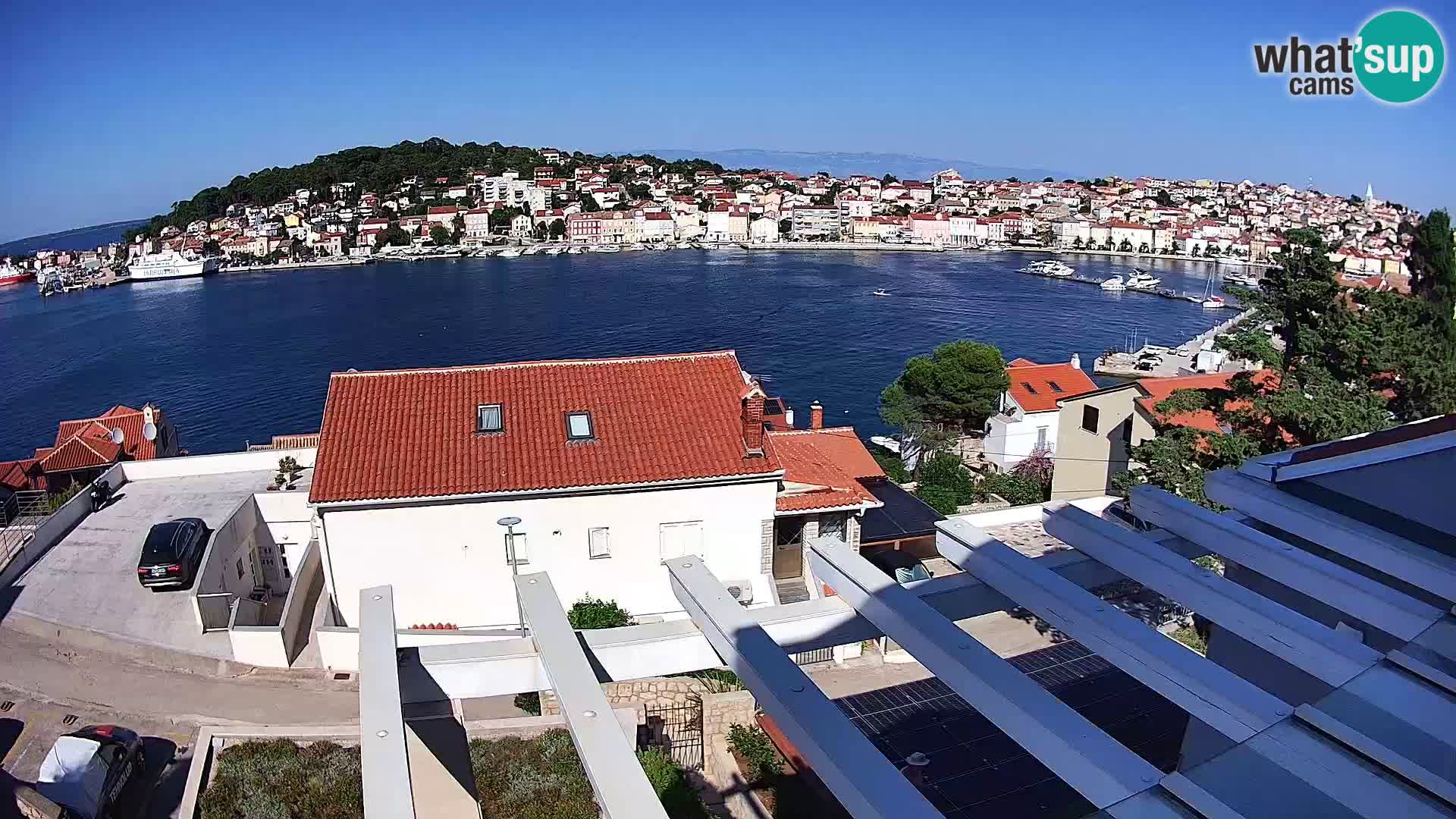 Spletna kamera Mali Lošinj Riva – gosti RR Apartment