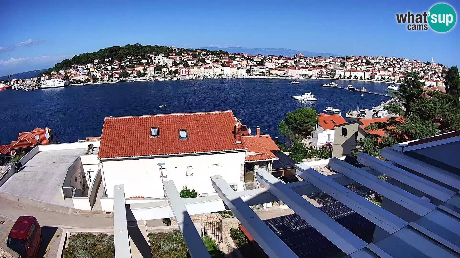 Spletna kamera Mali Lošinj Riva – gosti RR Apartment