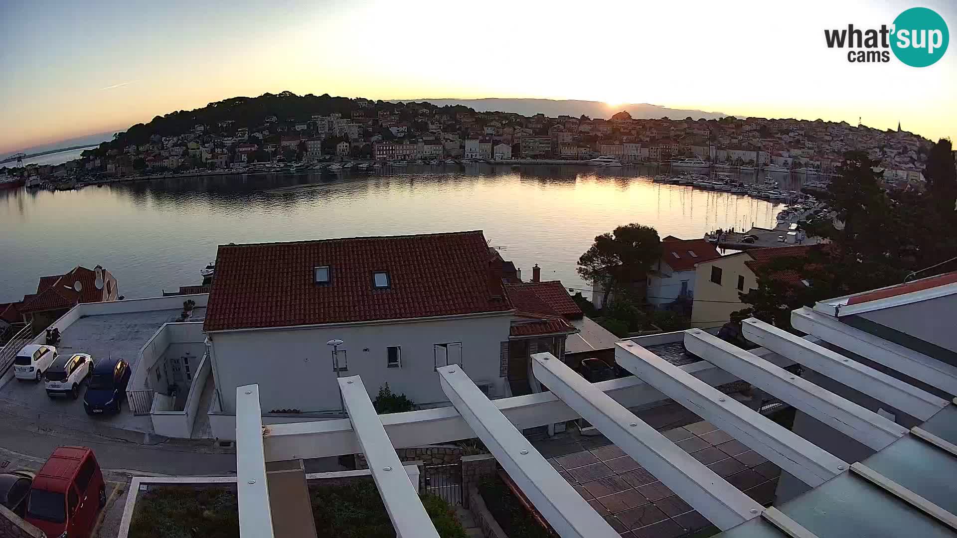 Spletna kamera Mali Lošinj Riva – gosti RR Apartment