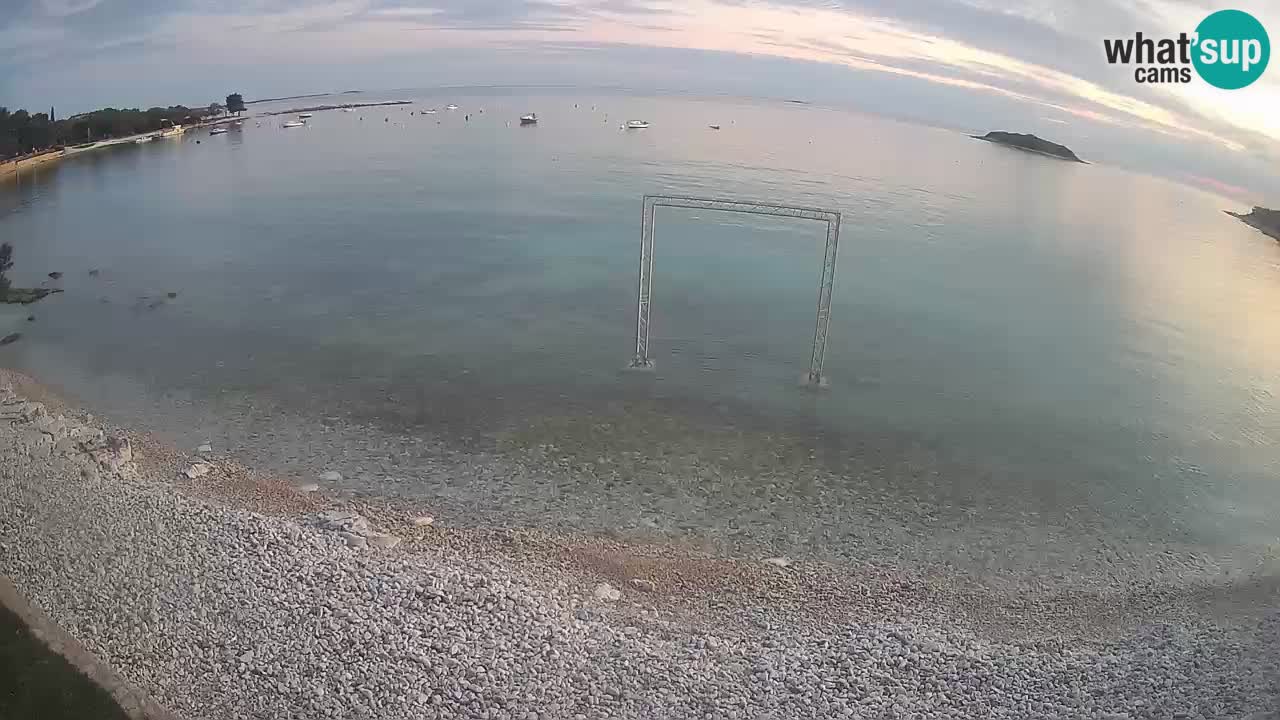 Camping Mon Perin – Bale – Istria webcam Croatia