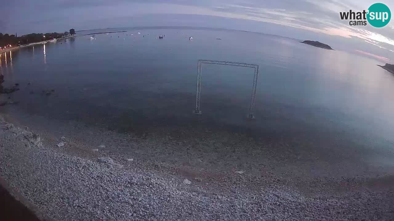 Camping Mon Perin – Bale – Istria webcam Croatia
